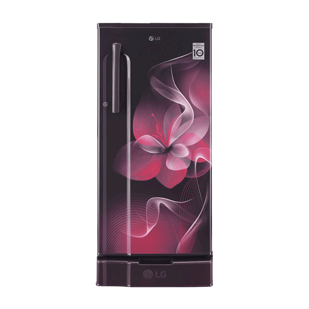 LG 188 Litres 3 Star Direct Cool Single Door Refrigerator with Stabilizer Free Operation (GL-B191KPDX.APDZEB, Purple Dazzle) LG 188 Litres 3 Star Direct Cool Single Door Refrigerator with Stabilizer Free Operation (GL-B191KPDX.APDZEB, Purple Dazzle)_1