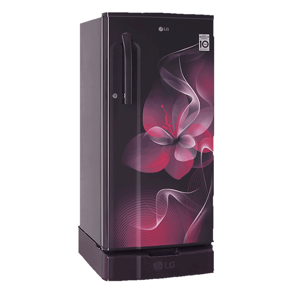 LG 188 Litres 3 Star Direct Cool Single Door Refrigerator with Stabilizer Free Operation (GL-B191KPDX.APDZEB, Purple Dazzle) LG 188 Litres 3 Star Direct Cool Single Door Refrigerator with Stabilizer Free Operation (GL-B191KPDX.APDZEB, Purple Dazzle)_14