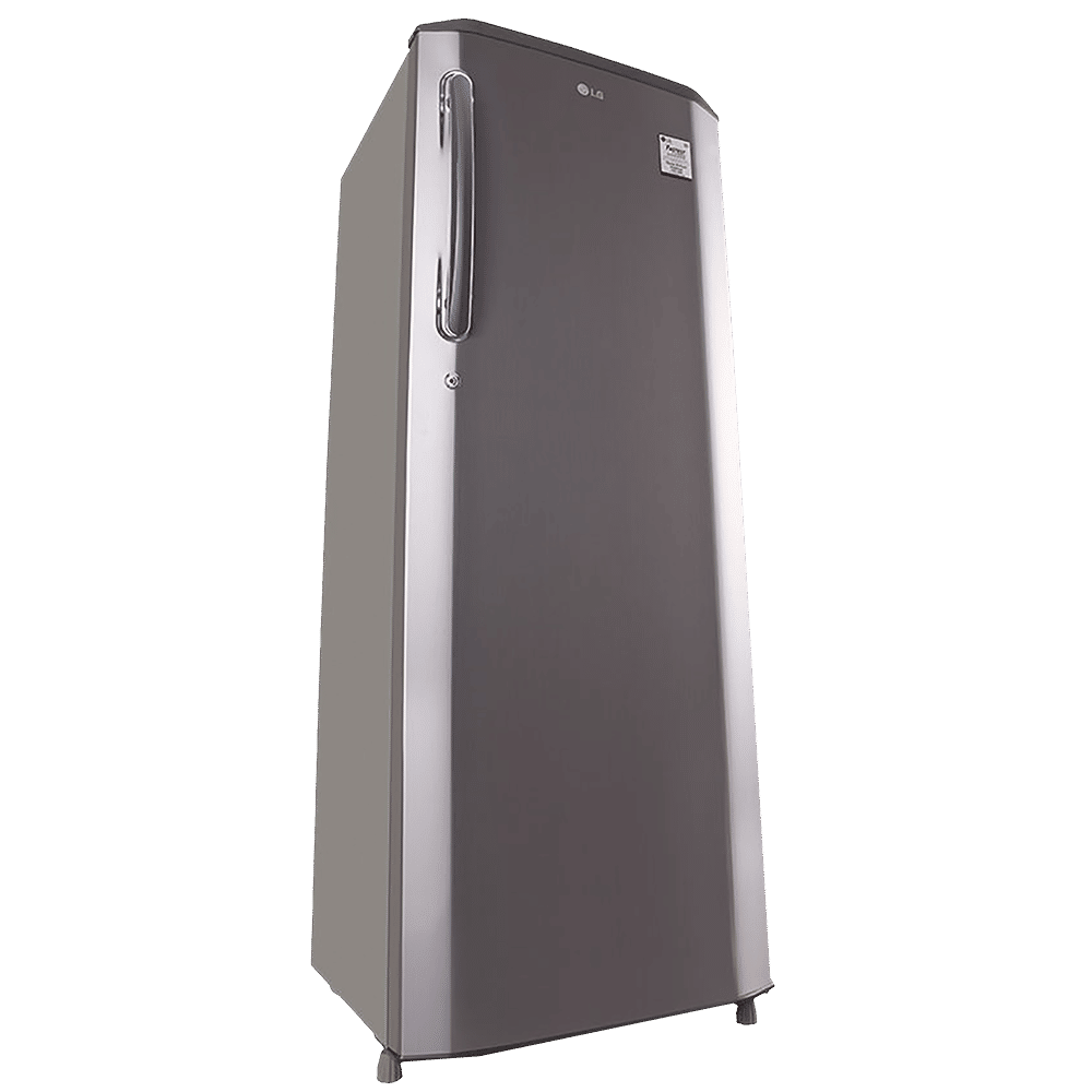 LG 261 Litres 3 Star Direct Cool Single Door Refrigerator with Stabilizer Free Operation (GL-B281BPZX.DPZZEB, Shiny Steel) LG 261 Litres 3 Star Direct Cool Single Door Refrigerator with Stabilizer Free Operation (GL-B281BPZX.DPZZEB, Shiny Steel)_10
