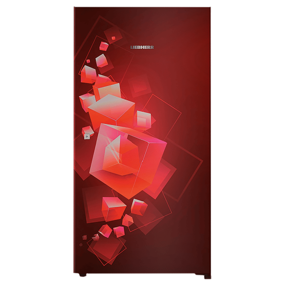 LIEBHERR 220 Litres 3 Star Direct Cool Single Door Refrigerator with Stabilizer Free Operation (DRC 2210 Comfort, Red Cubix)_1