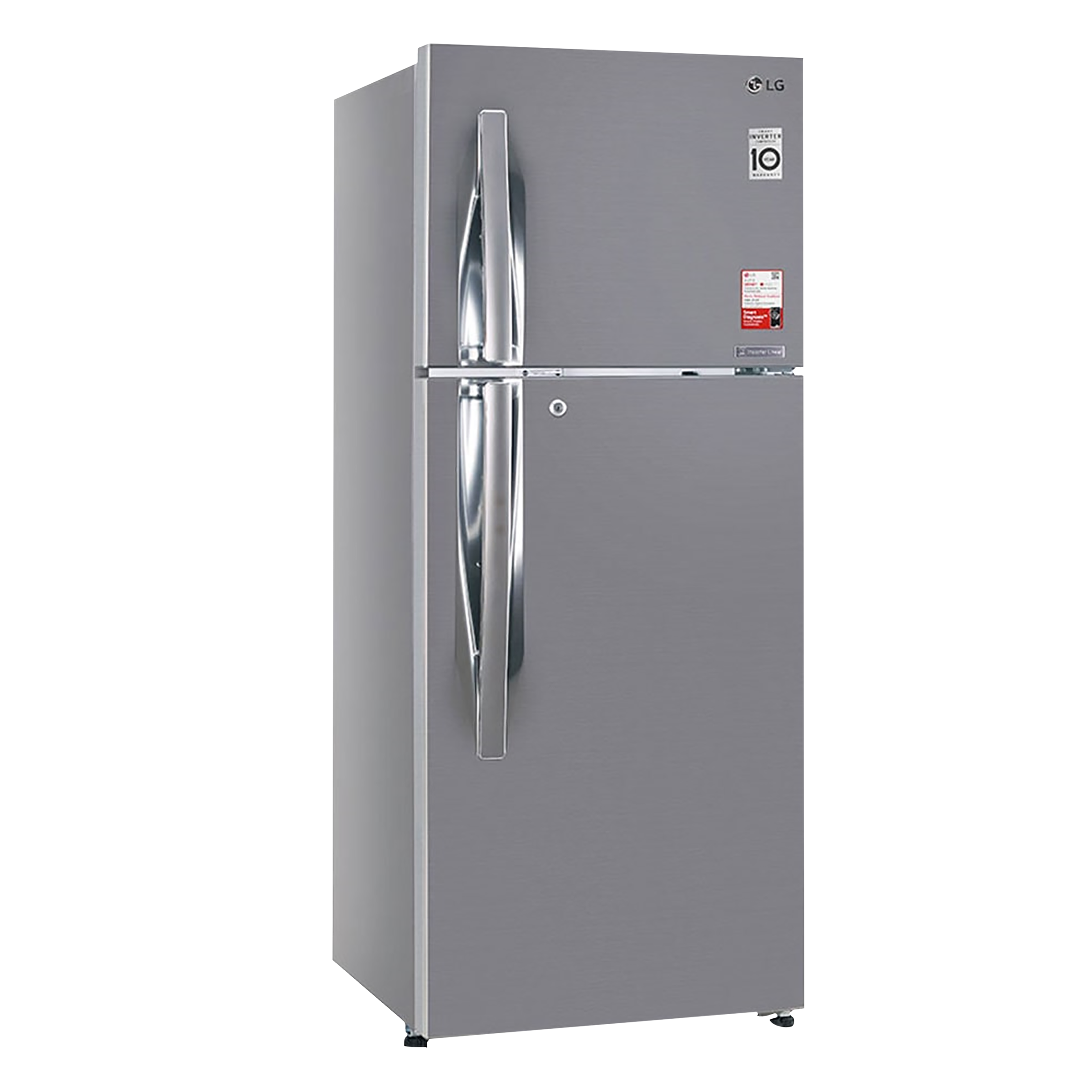 LG 240 Litres 2 Star Frost Free Double Door Convertible Refrigerator with Auto Smart Connect (GL-S292RPZY, Shiny Steel)_14