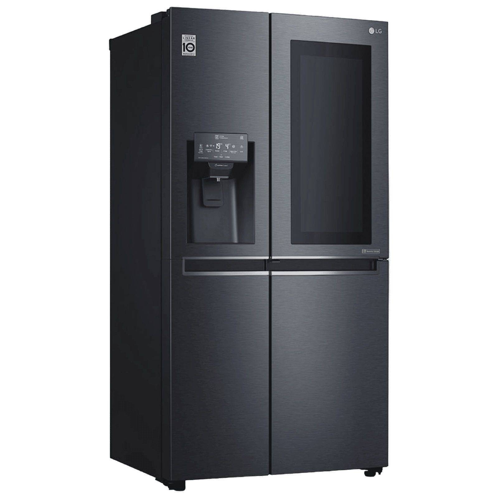 LG 635 Litres 5 Star Frost Free Side by Side Refrigerator with Smart Diagnosis (GC-X247CQAV, Matte Black) LG 635 Litres 5 Star Frost Free Side by Side Refrigerator with Smart Diagnosis (GC-X247CQAV, Matte Black)_12