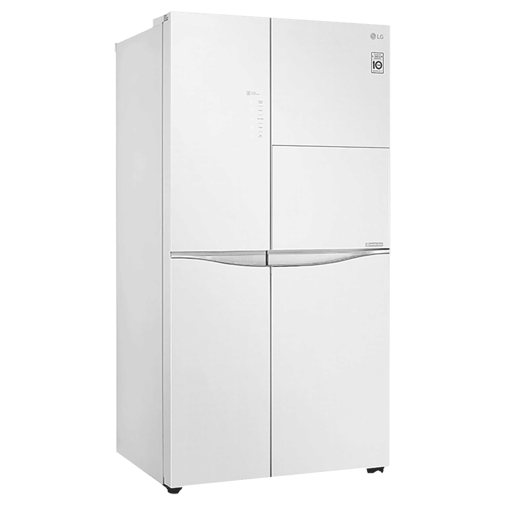 LG 675 Litres Frost Free Side by Side Door Smart Wifi Enabled Refrigerator with Hygiene Fresh Plus (GC-C247UGLW.BLWQEB, Linen White) LG 675 Litres Frost Free Side by Side Door Smart Wifi Enabled Refrigerator with Hygiene Fresh Plus (GC-C247UGLW.BLWQEB, Linen White)_4
