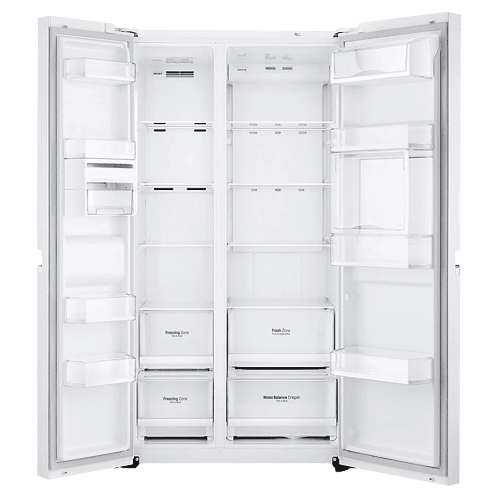LG 675 Litres Frost Free Side by Side Door Smart Wifi Enabled Refrigerator with Hygiene Fresh Plus (GC-C247UGLW.BLWQEB, Linen White) LG 675 Litres Frost Free Side by Side Door Smart Wifi Enabled Refrigerator with Hygiene Fresh Plus (GC-C247UGLW.BLWQEB, Linen White)_6