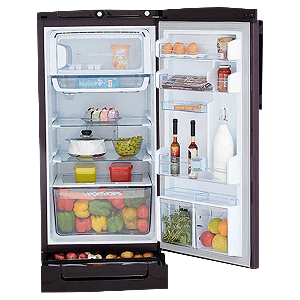 Godrej Edge Pro 190 Litres 4 Star Direct Cool Single Door Refrigerator with Anti-Bacterial Technology (RD EDGE PRO 205D 43, Ray Wine) Godrej Edge Pro 190 Litres 4 Star Direct Cool Single Door Refrigerator with Anti-Bacterial Technology (RD EDGE PRO 205D 43, Ray Wine)_3