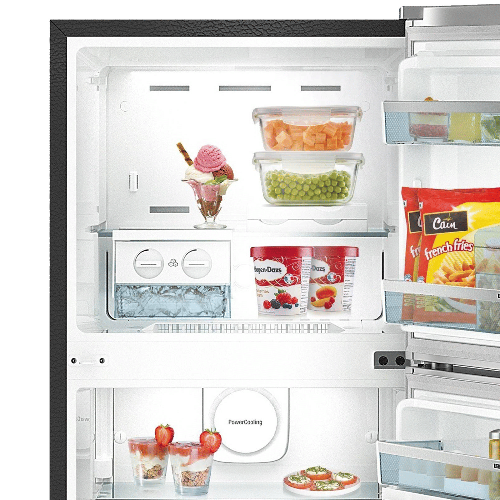 LIEBHERR 350 Litres 2 Star Frost Free Double Door Refrigerator with DuoCooling Technology (TDCS 3540 Comfort, Cobalt Steel) LIEBHERR 350 Litres 2 Star Frost Free Double Door Refrigerator with DuoCooling Technology (TDCS 3540 Comfort, Cobalt Steel)_9