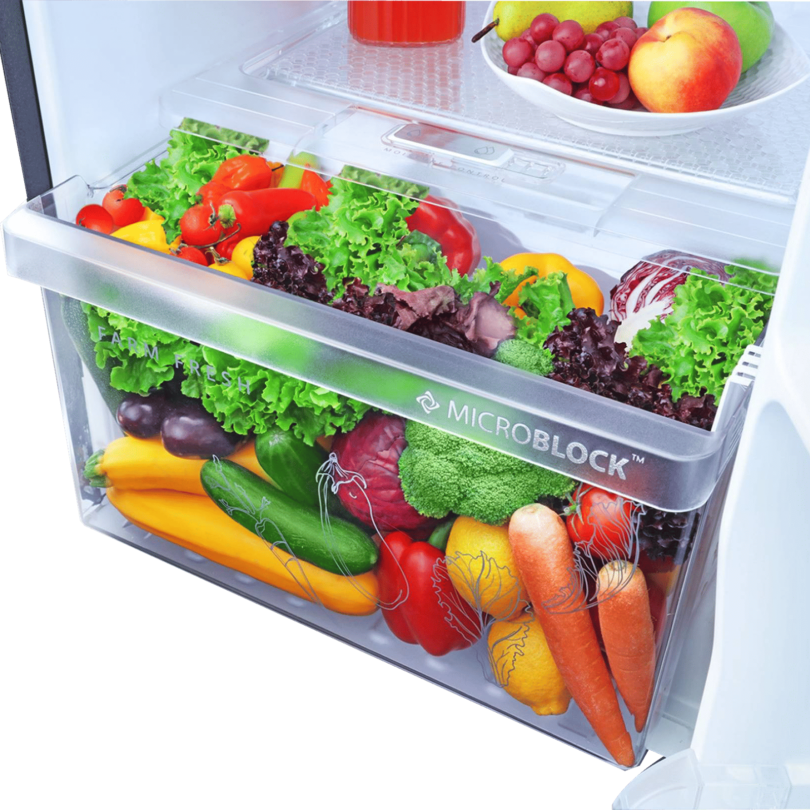 Whirlpool NeoFresh 265 Litres 2 Star Frost Free Double Door Refrigerator with 6th Sense DeepFreeze Technology (NEO 278GD PRM, Crystal Black) Whirlpool NeoFresh 265 Litres 2 Star Frost Free Double Door Refrigerator with 6th Sense DeepFreeze Technology (NEO 278GD PRM, Crystal Black)_13