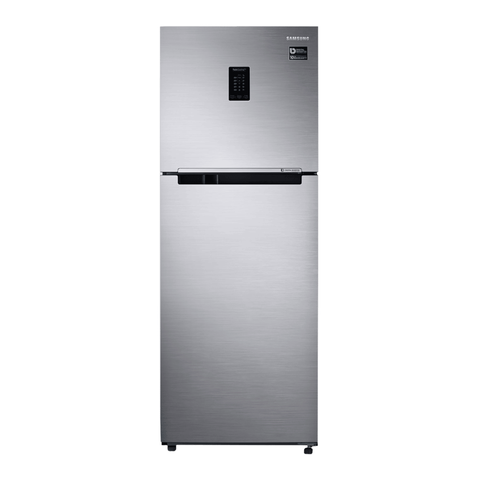 SAMSUNG 324 Litres 2 Star Frost Free Double Door Convertible Refrigerator with Multi Air Flow System (RT34T4522S8/HL, Elegant Inox) SAMSUNG 324 Litres 2 Star Frost Free Double Door Convertible Refrigerator with Multi Air Flow System (RT34T4522S8/HL, Elegant Inox)_1