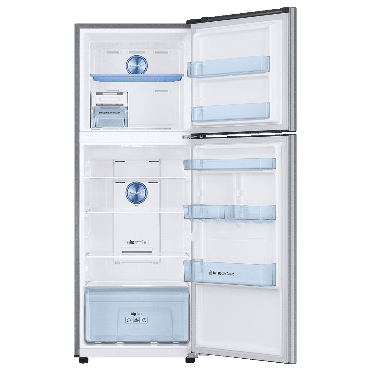 SAMSUNG 324 Litres 2 Star Frost Free Double Door Convertible Refrigerator with Multi Air Flow System (RT34T4522S8/HL, Elegant Inox) SAMSUNG 324 Litres 2 Star Frost Free Double Door Convertible Refrigerator with Multi Air Flow System (RT34T4522S8/HL, Elegant Inox)_6