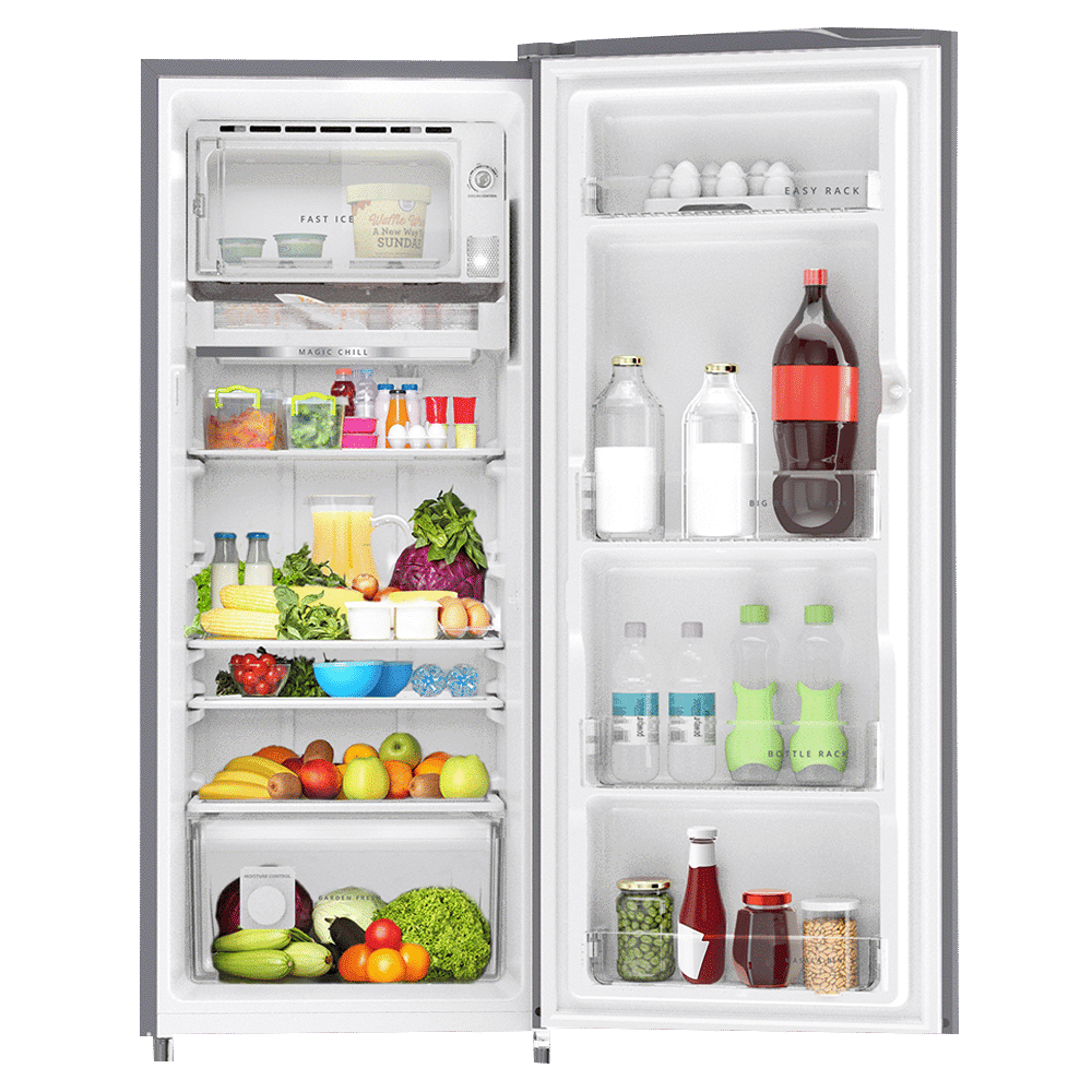 Whirlpool Icemagic Pro 215 Litres 4 Star Direct Cool Single Door Refrigerator with Intellisense Inverter Technology (230 IMPRO PRM, Alpha Steel)_5