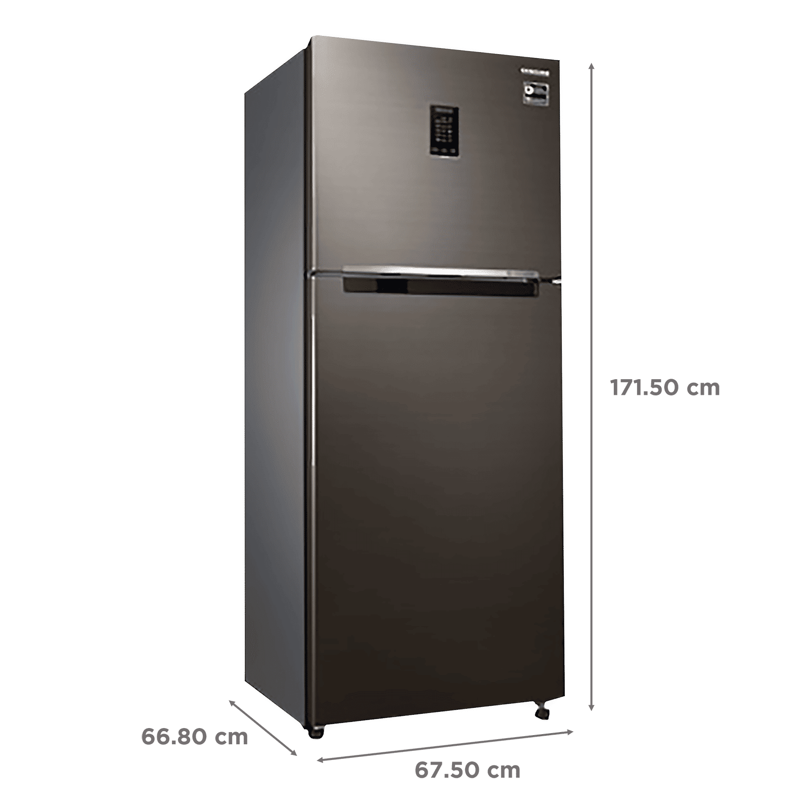 SAMSUNG 386 Litres 3 Star Frost Free Double Door Convertible Refrigerator with Curd Maestro (RT39T5C3EDX/TL, Luxe Brown) SAMSUNG 386 Litres 3 Star Frost Free Double Door Convertible Refrigerator with Curd Maestro (RT39T5C3EDX/TL, Luxe Brown)_3