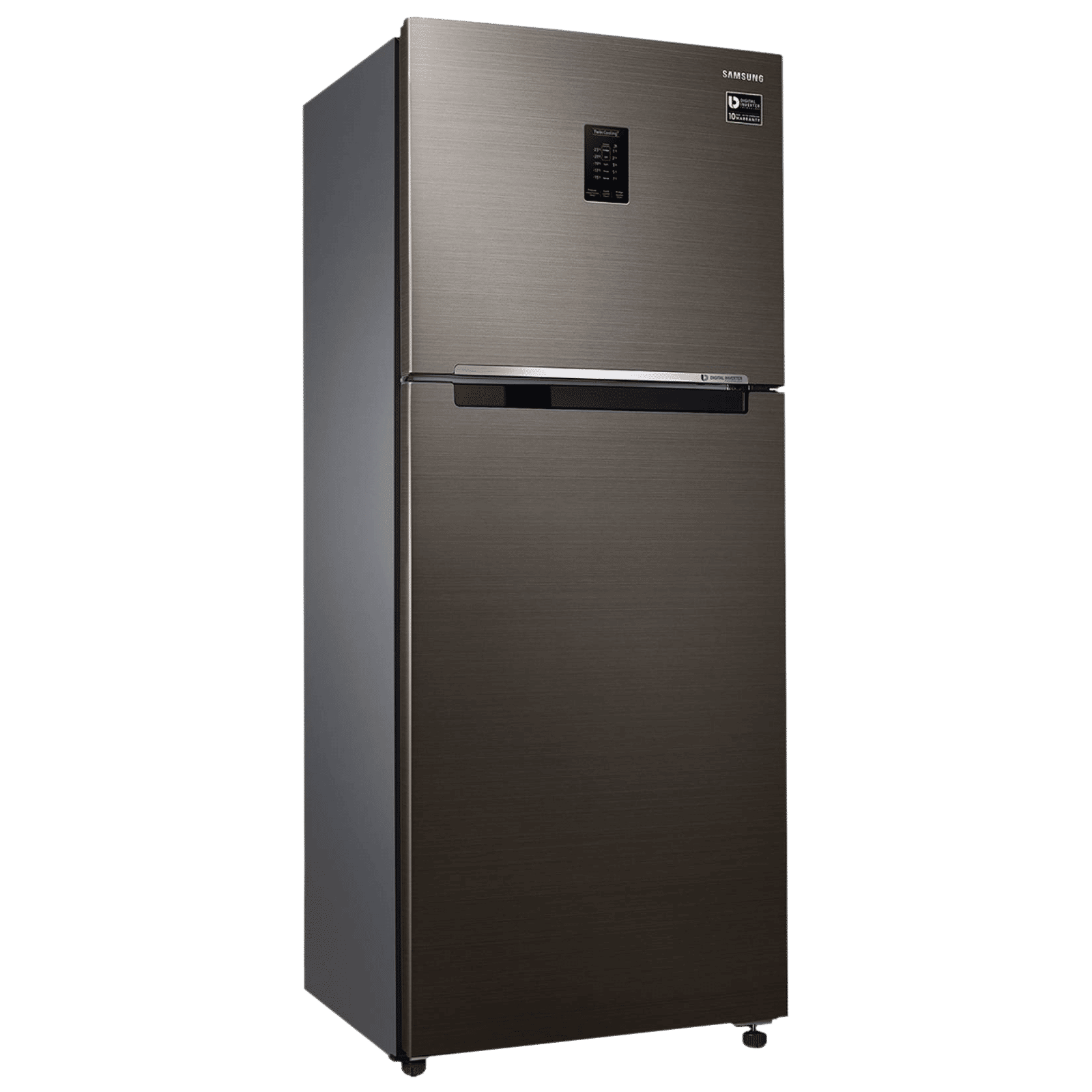 SAMSUNG 386 Litres 3 Star Frost Free Double Door Convertible Refrigerator with Curd Maestro (RT39T5C3EDX/TL, Luxe Brown) SAMSUNG 386 Litres 3 Star Frost Free Double Door Convertible Refrigerator with Curd Maestro (RT39T5C3EDX/TL, Luxe Brown)_4