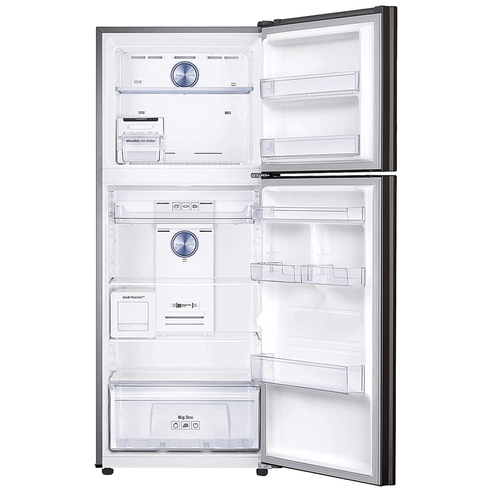 SAMSUNG 386 Litres 3 Star Frost Free Double Door Convertible Refrigerator with Curd Maestro (RT39T5C3EDX/TL, Luxe Brown) SAMSUNG 386 Litres 3 Star Frost Free Double Door Convertible Refrigerator with Curd Maestro (RT39T5C3EDX/TL, Luxe Brown)_6