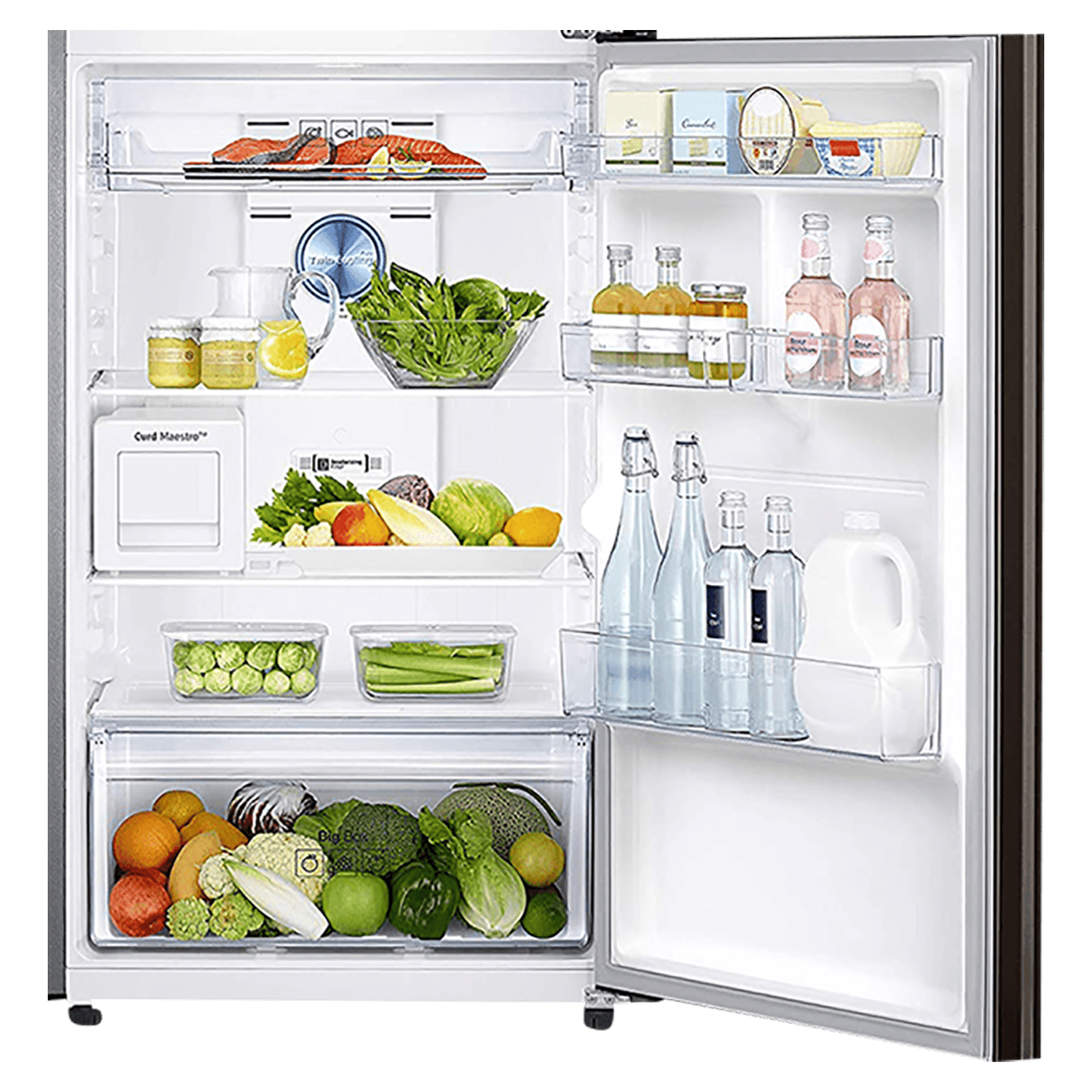 SAMSUNG 386 Litres 3 Star Frost Free Double Door Convertible Refrigerator with Curd Maestro (RT39T5C3EDX/TL, Luxe Brown) SAMSUNG 386 Litres 3 Star Frost Free Double Door Convertible Refrigerator with Curd Maestro (RT39T5C3EDX/TL, Luxe Brown)_7