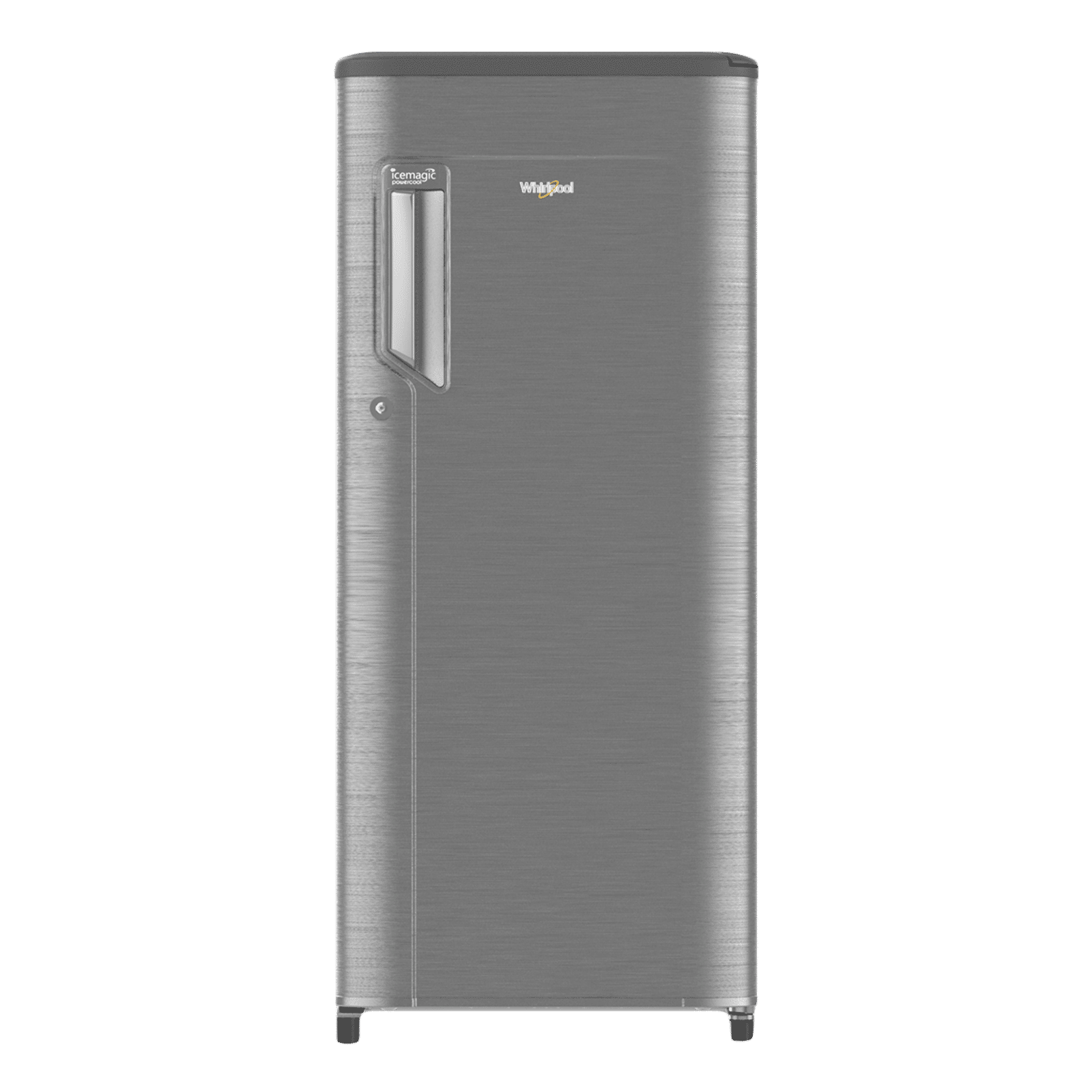 Whirlpool Icemagic Powercool 190 Litres 3 Star Direct Cool Single Door Refrigerator with Insulated Capillary Technology (DC 205 F, Lumina Steel)_1