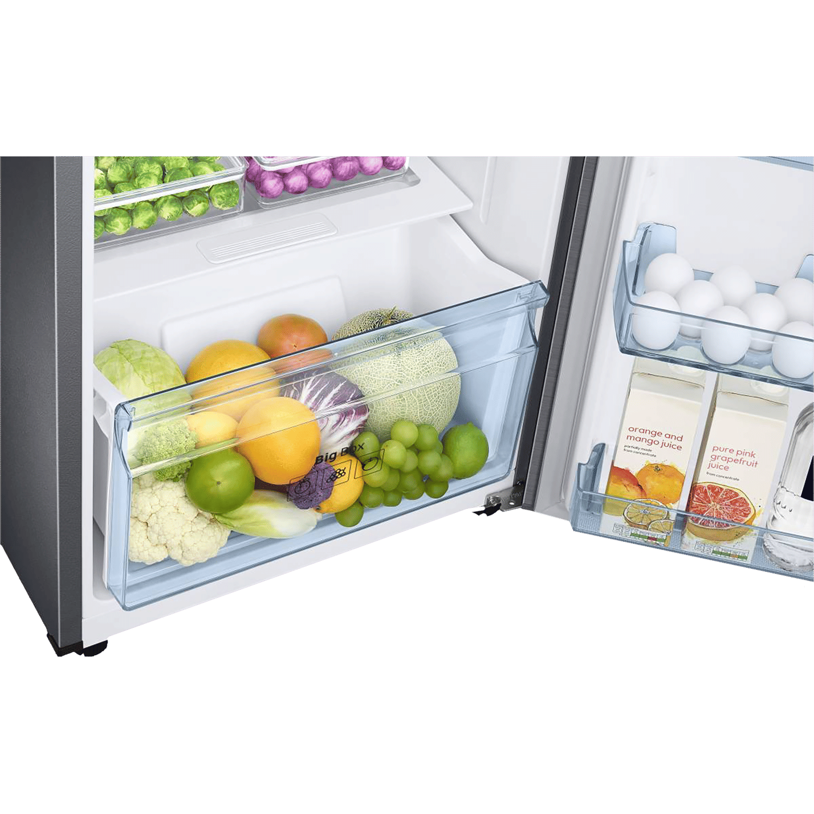 SAMSUNG 253 Litres 2 Star Frost Free Double Door Refrigerator with Activated Carbon Filters (RT28T3042S8/NL, Elegant Inox) SAMSUNG 253 Litres 2 Star Frost Free Double Door Refrigerator with Activated Carbon Filters (RT28T3042S8/NL, Elegant Inox)_11