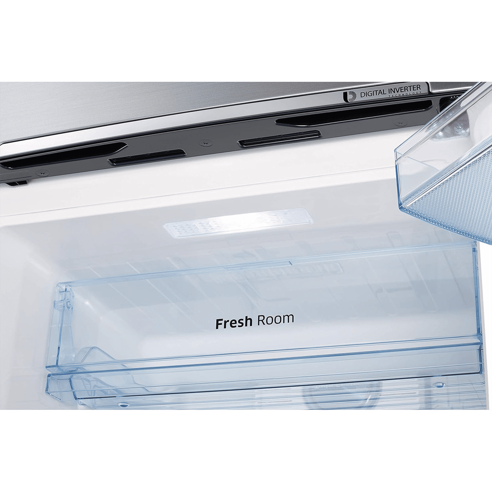 SAMSUNG 336 Litres 3 Star Frost Free Double Door Convertible Refrigerator with Curd Maestro (RT37T4632SL/HL, Elegant Inox)_16