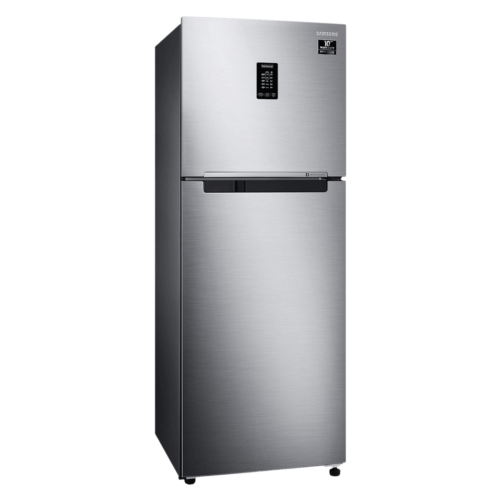 SAMSUNG 336 Litres 3 Star Frost Free Double Door Convertible Refrigerator with Curd Maestro (RT37T4632SL/HL, Elegant Inox)_17