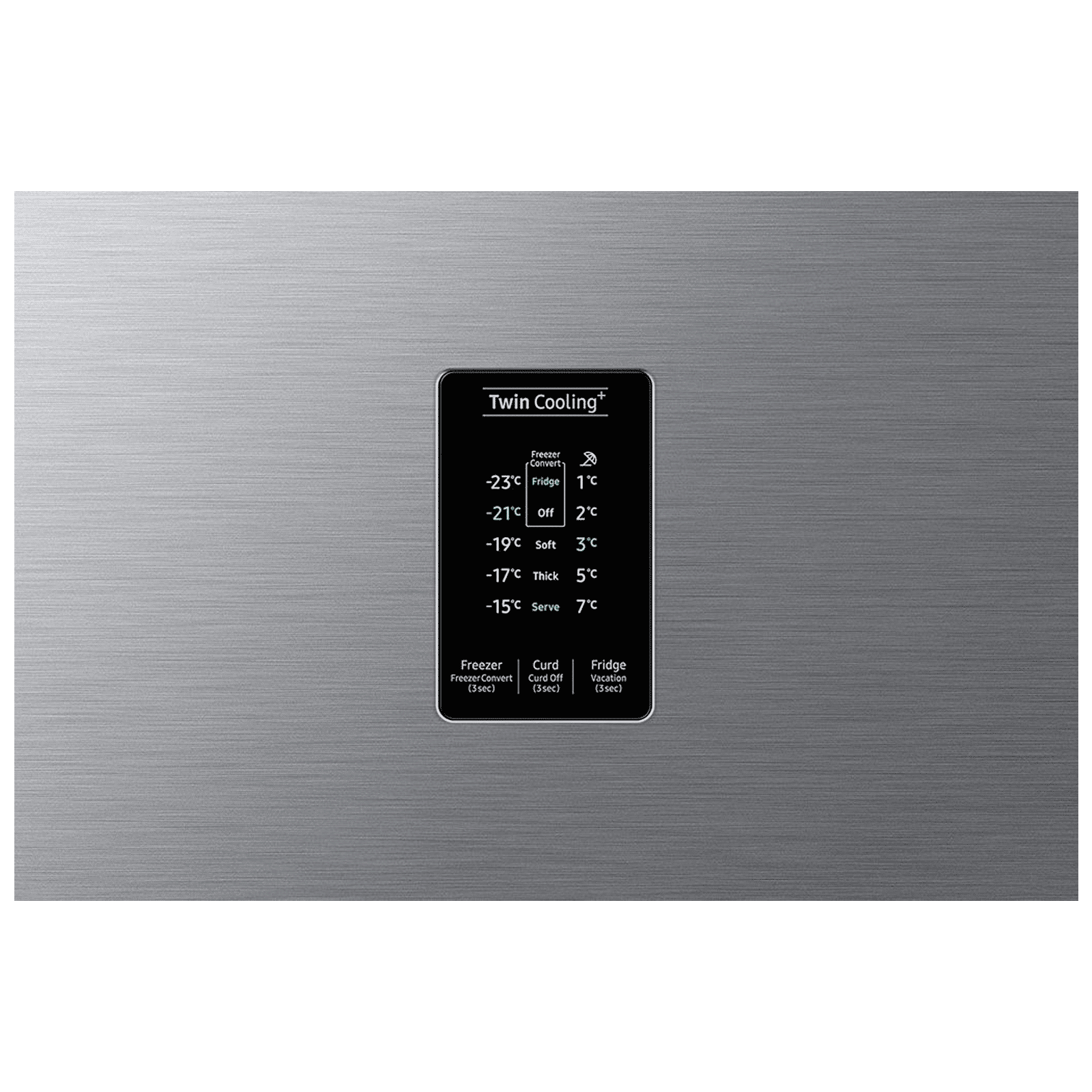SAMSUNG 336 Litres 3 Star Frost Free Double Door Convertible Refrigerator with Curd Maestro (RT37T4632SL/HL, Elegant Inox)_18