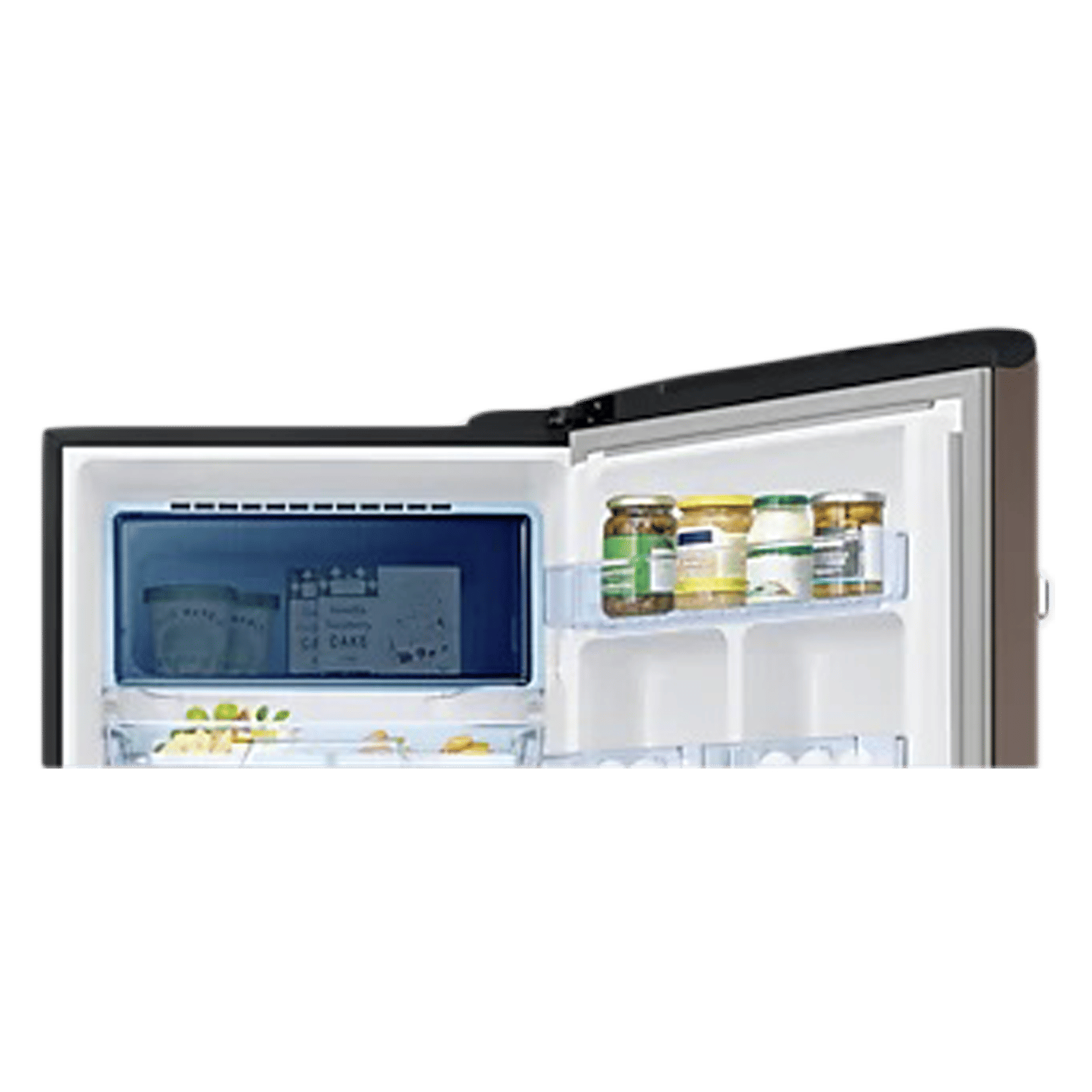 SAMSUNG Digi-Touch Cool 198 Litres 3 Star Direct Cool Single Door Refrigerator with Base Stand Drawer (RR21A2F2YDX/HL, Luxe Brown) SAMSUNG Digi-Touch Cool 198 Litres 3 Star Direct Cool Single Door Refrigerator with Base Stand Drawer (RR21A2F2YDX/HL, Luxe Brown)_7