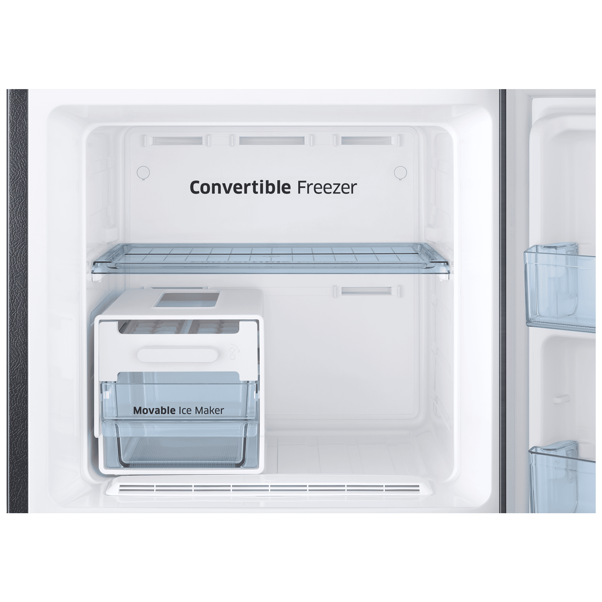 SAMSUNG 275 Litres 3 Star Frost Free Double Door Convertible Refrigerator with Power Cool Function (RT30A3743BX/HL, Luxe Black) SAMSUNG 275 Litres 3 Star Frost Free Double Door Convertible Refrigerator with Power Cool Function (RT30A3743BX/HL, Luxe Black)_6