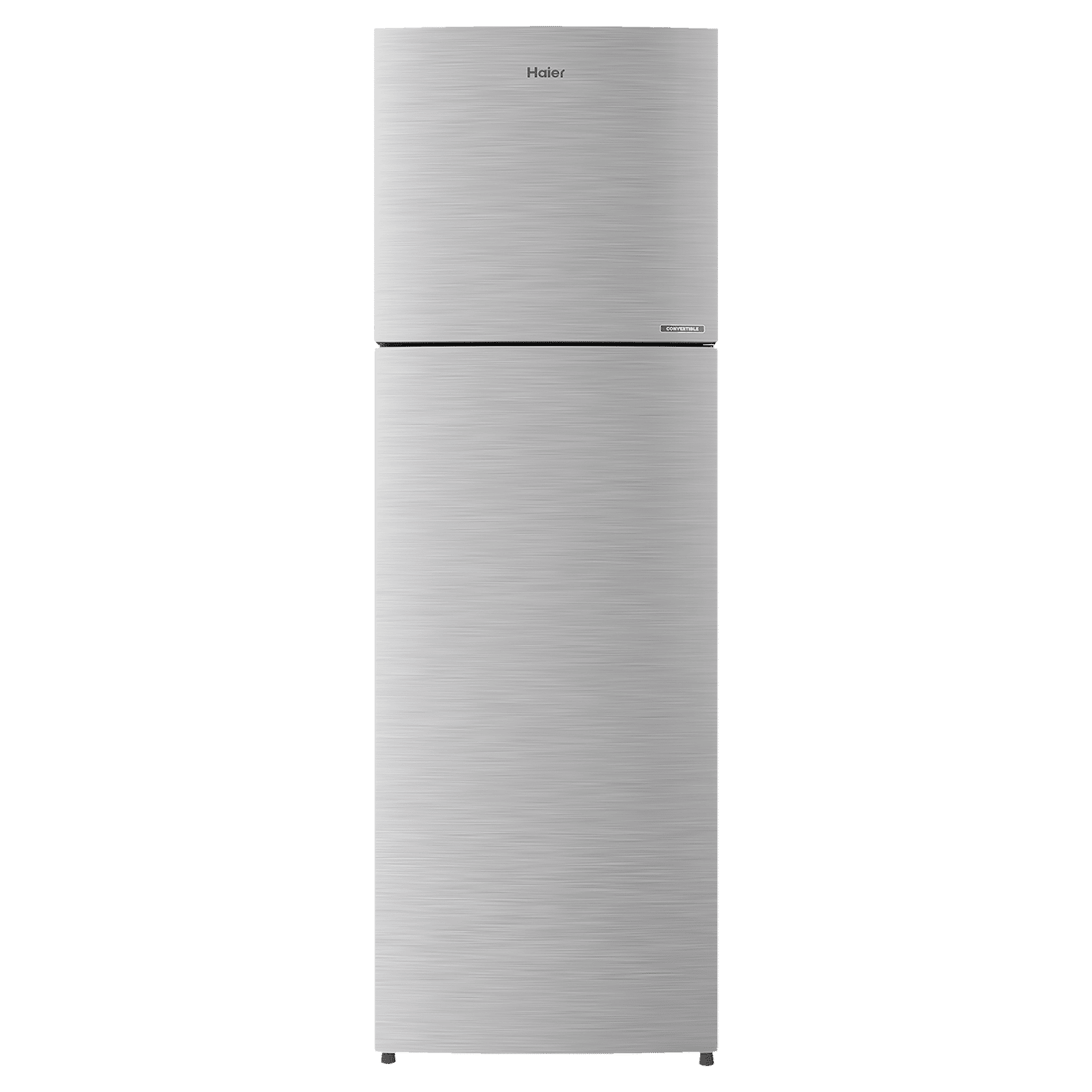 Haier 268 Litres 3 Star Frost Free Double Door Convertible Refrigerator with Turbo Icing Technology (HRF-2984BS-E, Brushline Silver) Haier 268 Litres 3 Star Frost Free Double Door Convertible Refrigerator with Turbo Icing Technology (HRF-2984BS-E, Brushline Silver)_1