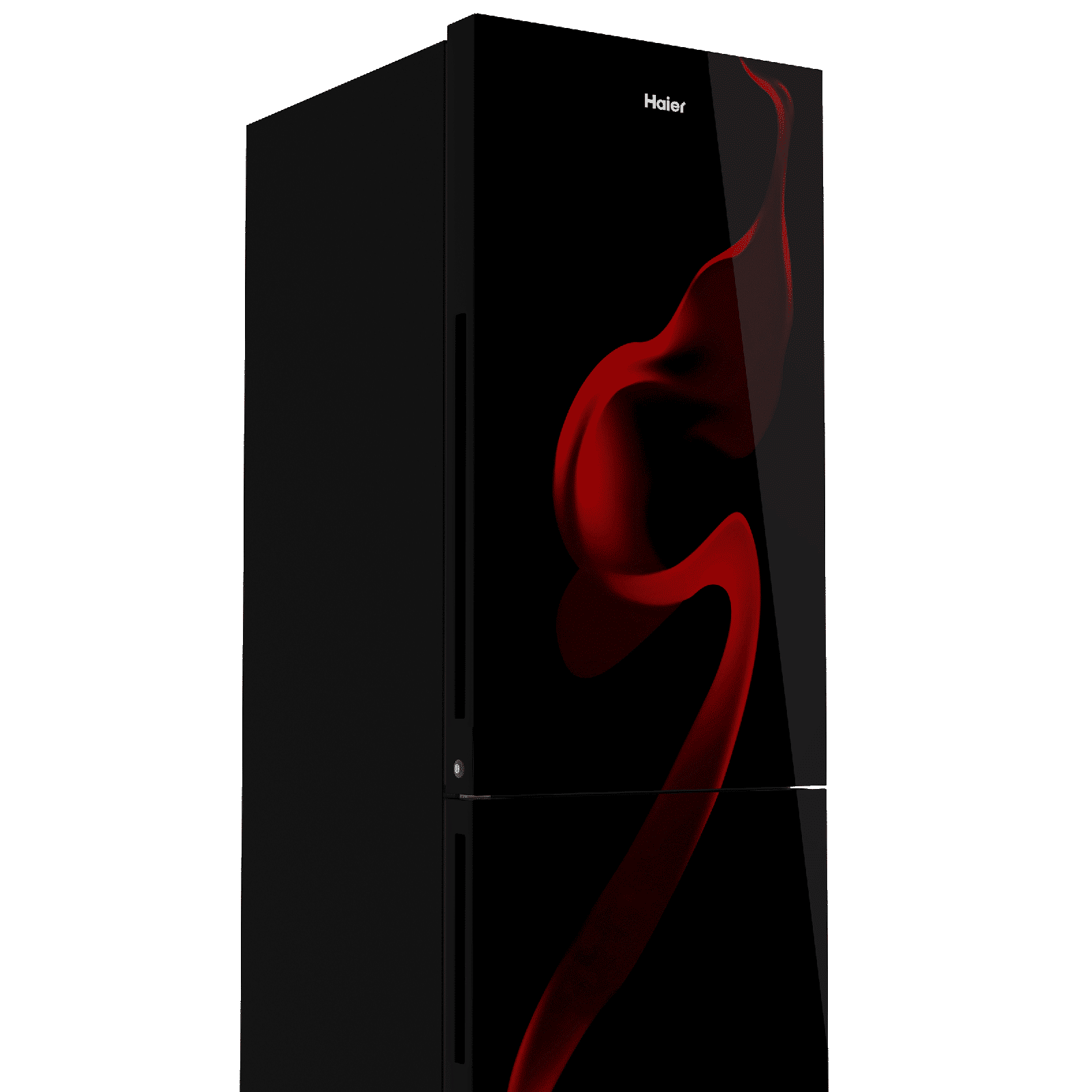 Haier 237 Litres 4 Star Frost Free Double Door Bottom Mount Convertible Refrigerator with Turbo Cooling Technology (HRB-2764PSG-E, Spiral Glass Black) Haier 237 Litres 4 Star Frost Free Double Door Bottom Mount Convertible Refrigerator with Turbo Cooling Technology (HRB-2764PSG-E, Spiral Glass Black)_7