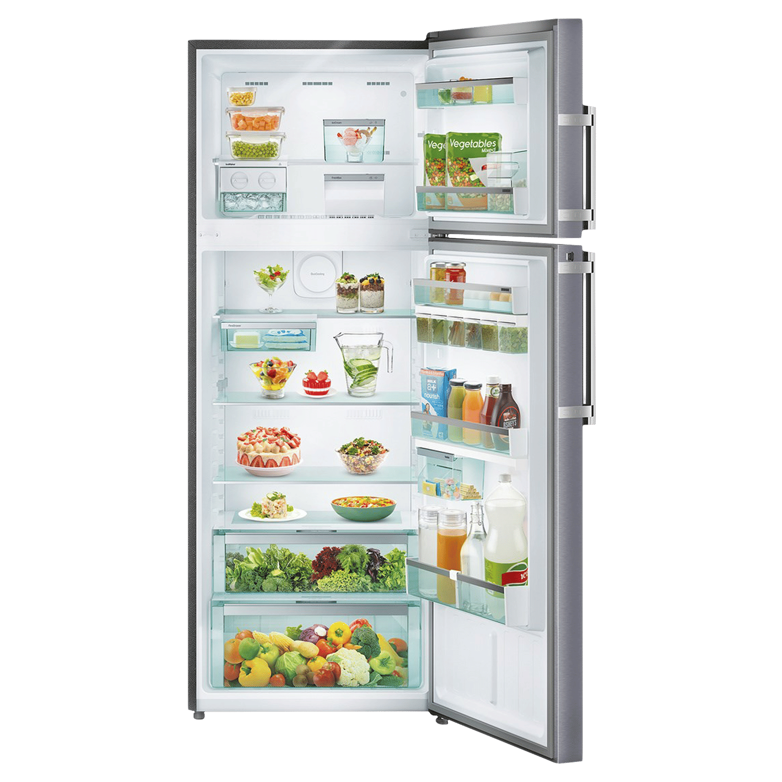 LIEBHERR 472 Litres 2 Star Frost Free Double Door Refrigerator with EasyFresh Technology (TDCS 4765 Premium, Cobalt Steel)_5