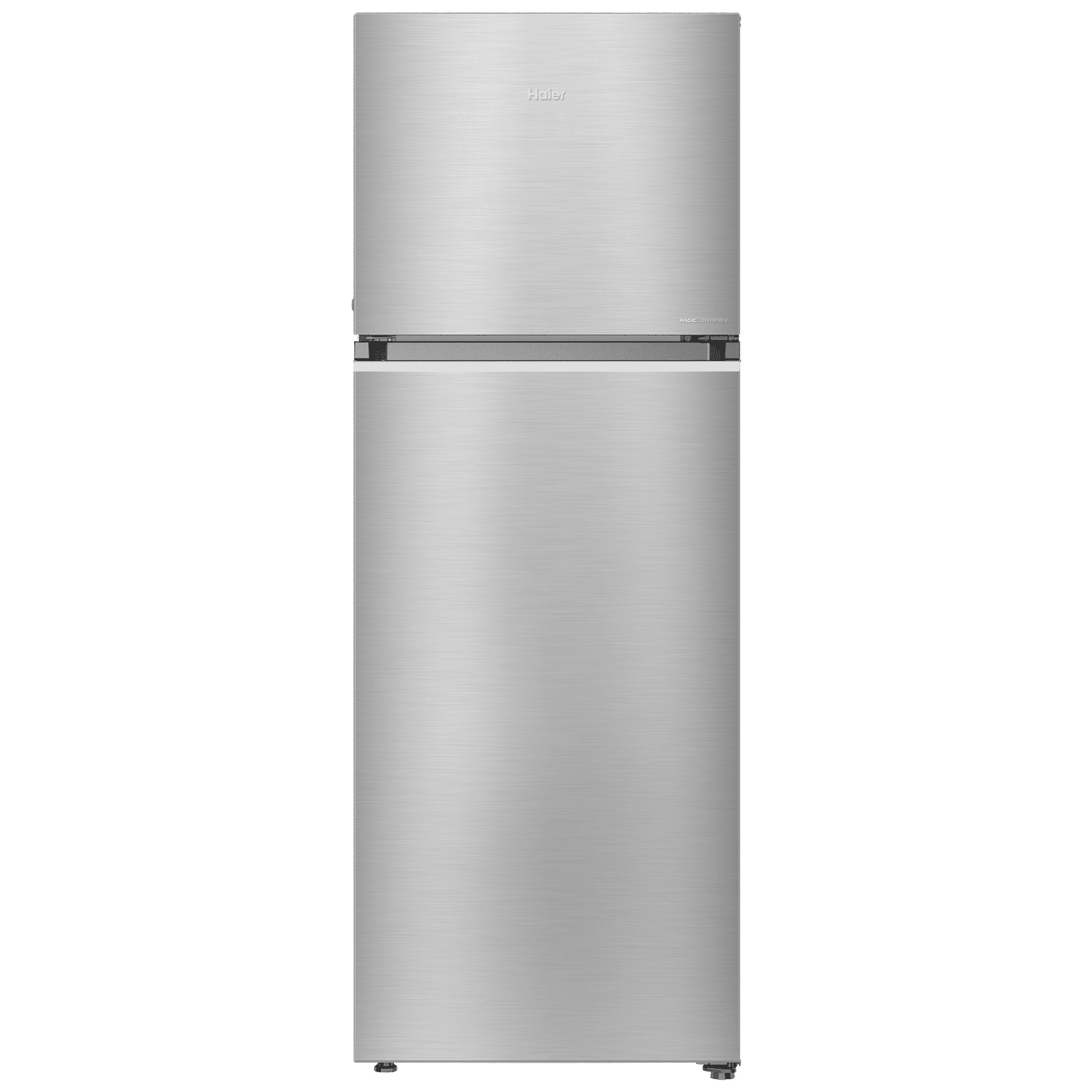 Haier 345 Litres 3 Star Frost Free Double Door Convertible Refrigerator with Magic Cooling Technology (HRF-3654CIS-E, Inox Steel) Haier 345 Litres 3 Star Frost Free Double Door Convertible Refrigerator with Magic Cooling Technology (HRF-3654CIS-E, Inox Steel)_1
