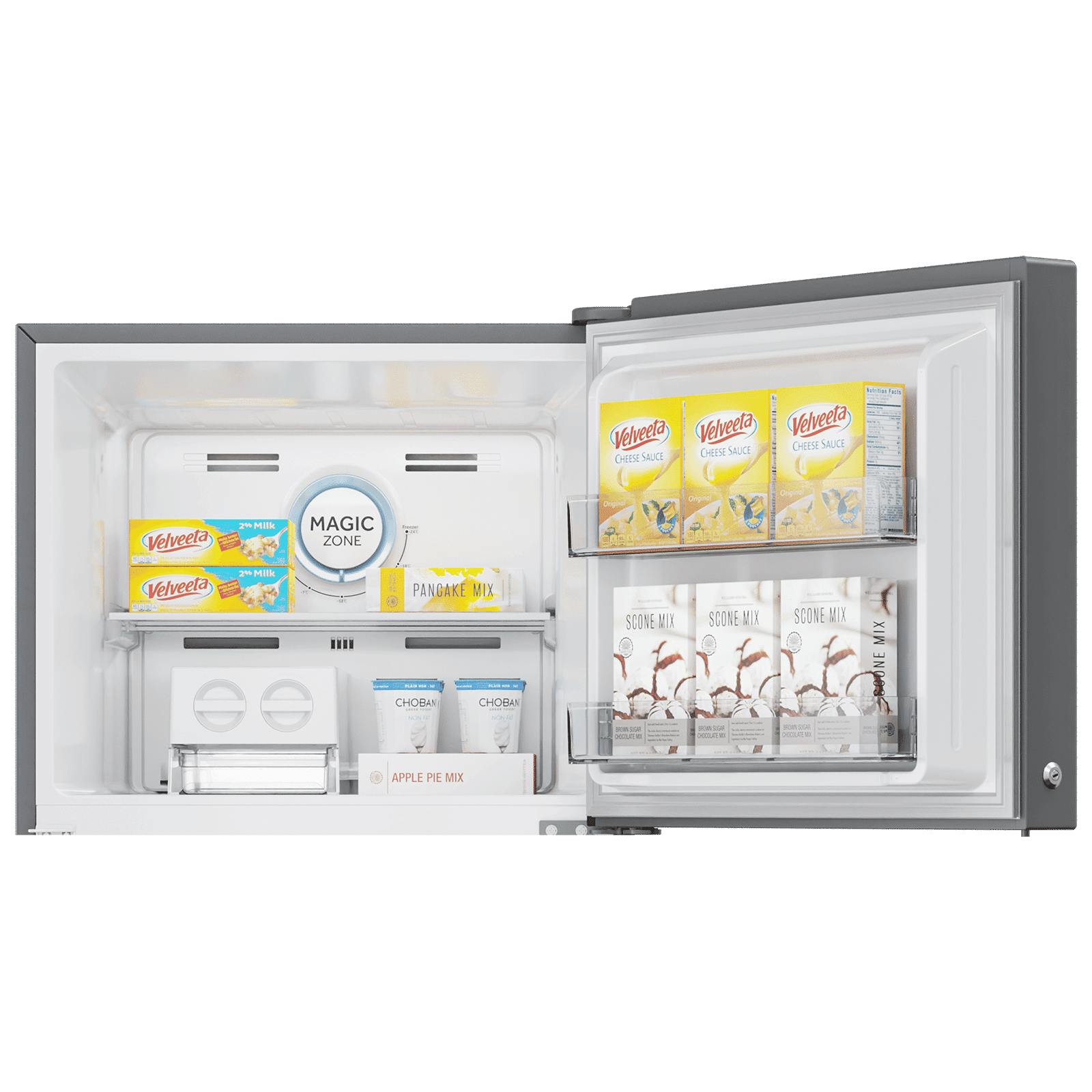 Haier 345 Litres 3 Star Frost Free Double Door Convertible Refrigerator with Magic Cooling Technology (HRF-3654CIS-E, Inox Steel) Haier 345 Litres 3 Star Frost Free Double Door Convertible Refrigerator with Magic Cooling Technology (HRF-3654CIS-E, Inox Steel)_8