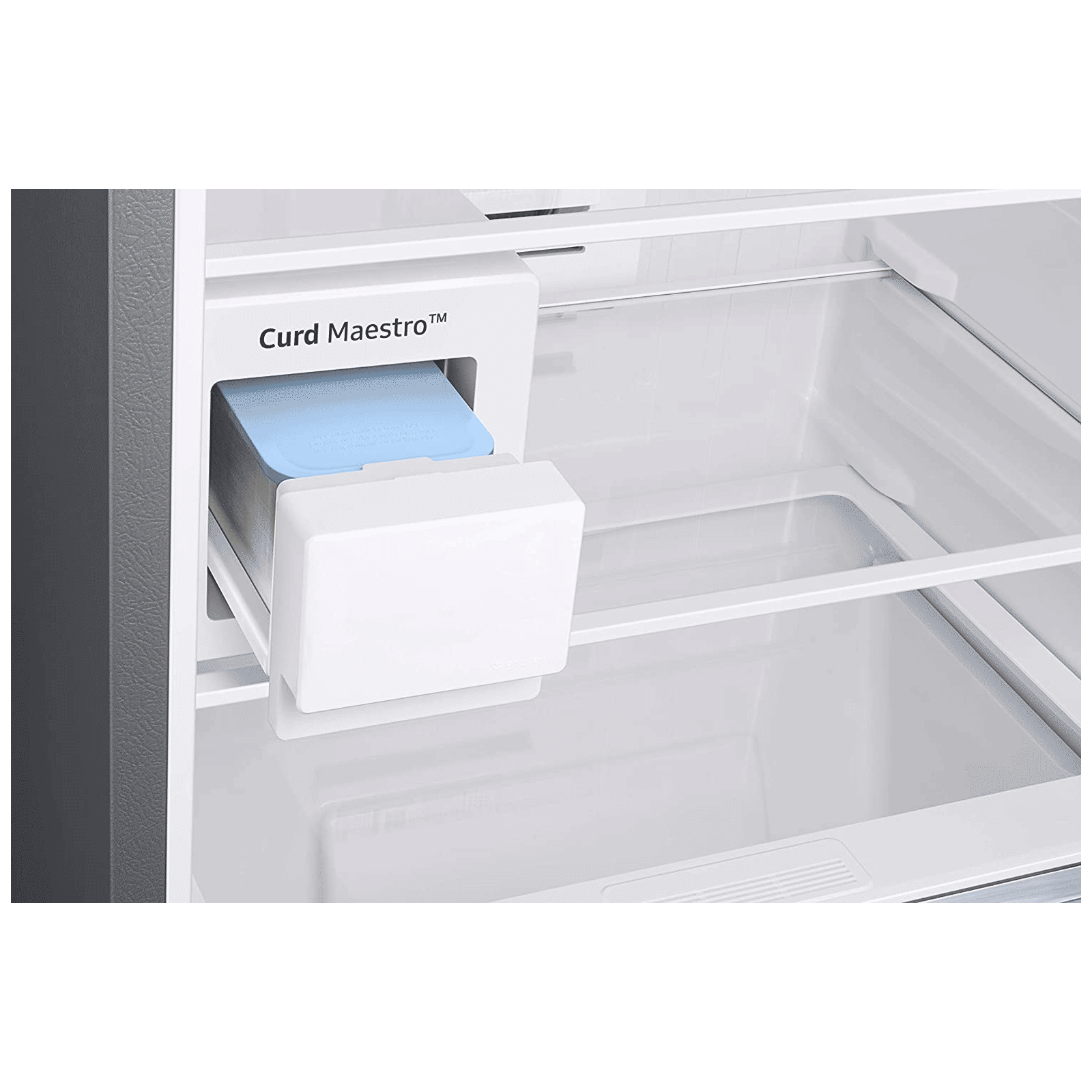 SAMSUNG 386 Litres 2 Star Frost Free Double Door Convertible Refrigerator with Curd Maestro (RT39T5C38S9/TL, Refined Inox)_14