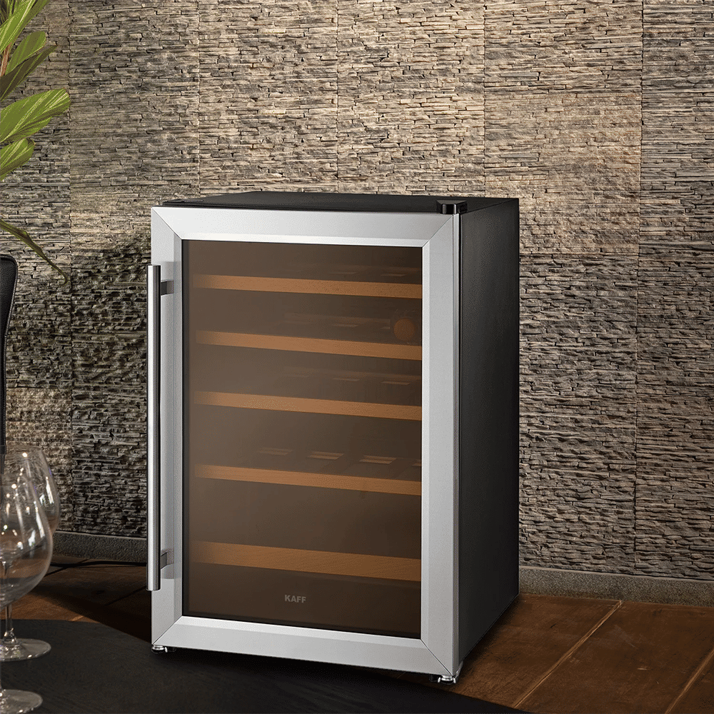 KAFF 50 Litres 16 Bottles Wine Cooler (Inner Glass with UV-Protection, KWC 62, Black) KAFF 50 Litres 16 Bottles Wine Cooler (Inner Glass with UV-Protection, KWC 62, Black)_4