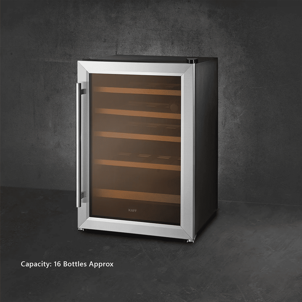 KAFF 50 Litres 16 Bottles Wine Cooler (Inner Glass with UV-Protection, KWC 62, Black) KAFF 50 Litres 16 Bottles Wine Cooler (Inner Glass with UV-Protection, KWC 62, Black)_5