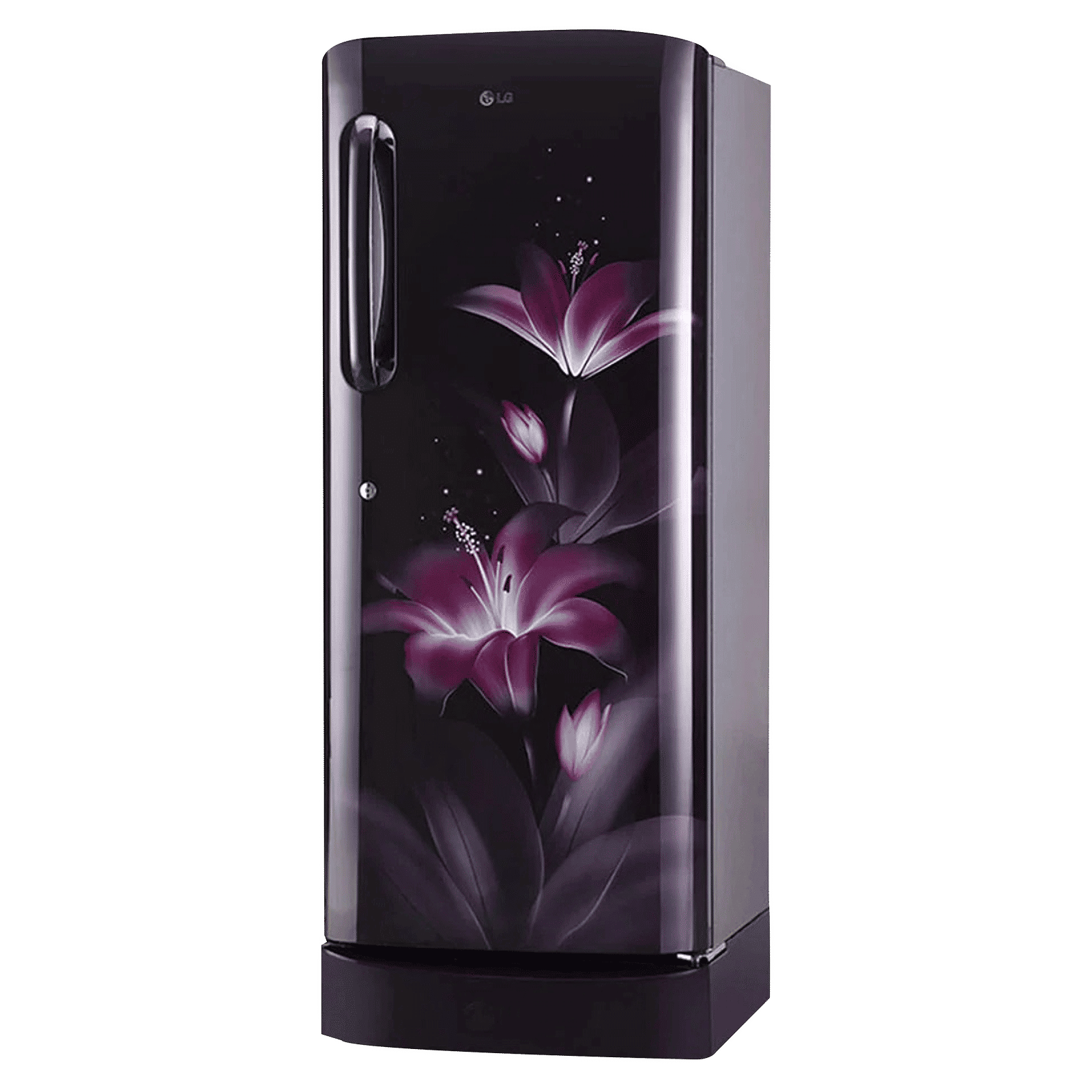 LG 235 Litres 3 Star Direct Cool Single Door Refrigerator with Stabilizer Free Operation (GL-D241APGD, Purple Glow)_4