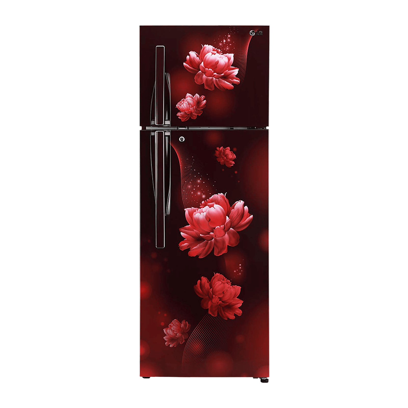 LG 264 Litres 2 Star Frost Free Double Door Refrigerator with Multi Air Flow System (GL-T302RSCY, Scarlet Charm) LG 264 Litres 2 Star Frost Free Double Door Refrigerator with Multi Air Flow System (GL-T302RSCY, Scarlet Charm)_1