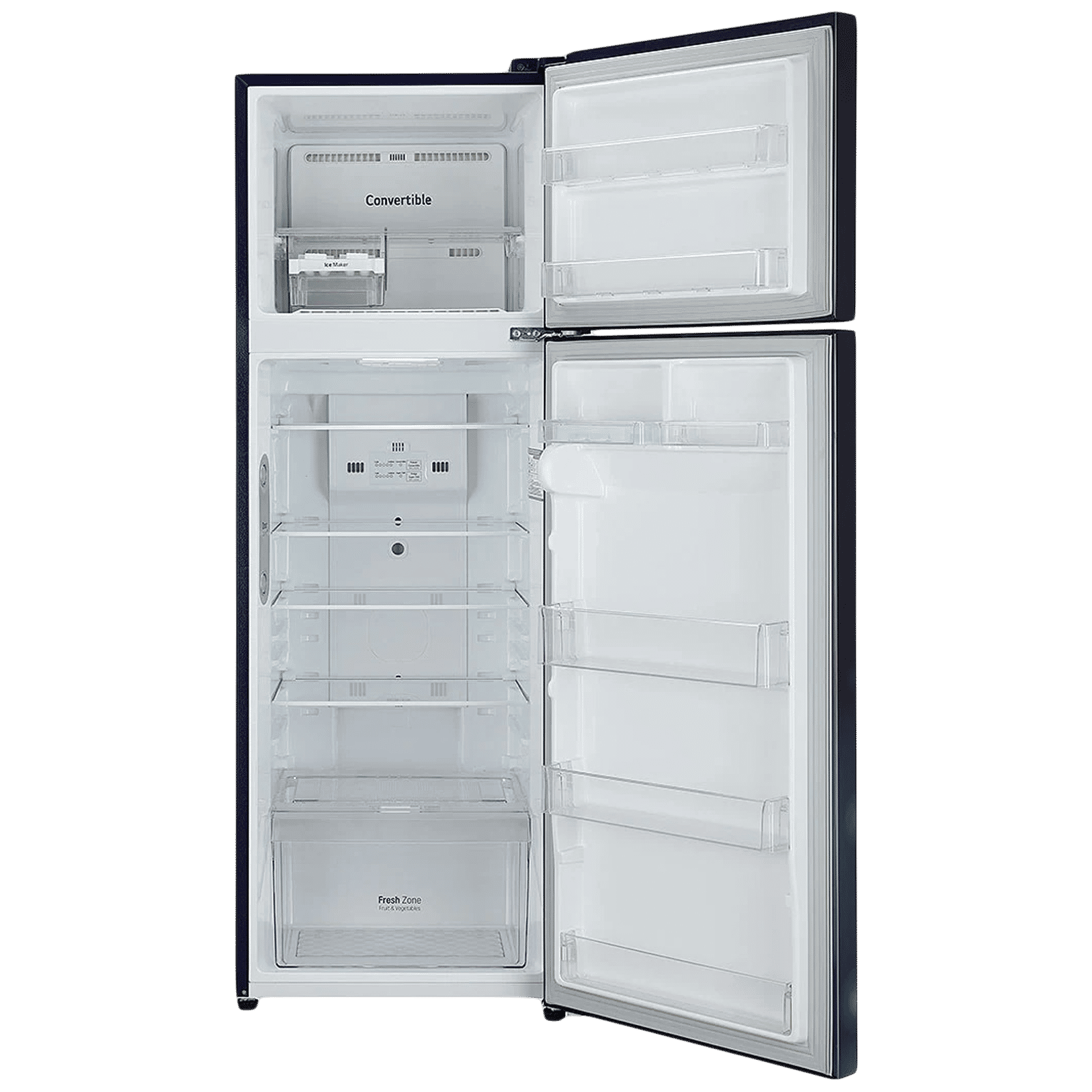 LG 308 Litres 2 Star Frost Free Double Door Convertible Refrigerator with Multi Air Flow System (GL-T322SBCY, Blue Charm) LG 308 Litres 2 Star Frost Free Double Door Convertible Refrigerator with Multi Air Flow System (GL-T322SBCY, Blue Charm)_6