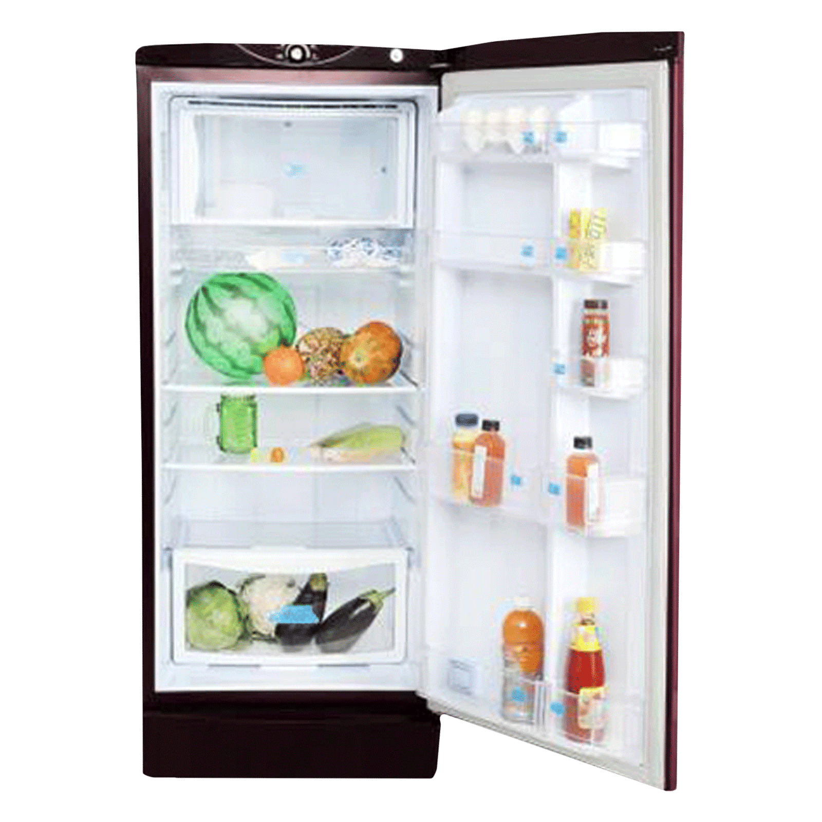 Godrej Edge 200 Litres 3 Star Direct Cool Single Door Refrigerator with Silent Operation (RD EDGE 215C 33 TDI, Pep Wine) Godrej Edge 200 Litres 3 Star Direct Cool Single Door Refrigerator with Silent Operation (RD EDGE 215C 33 TDI, Pep Wine)_3