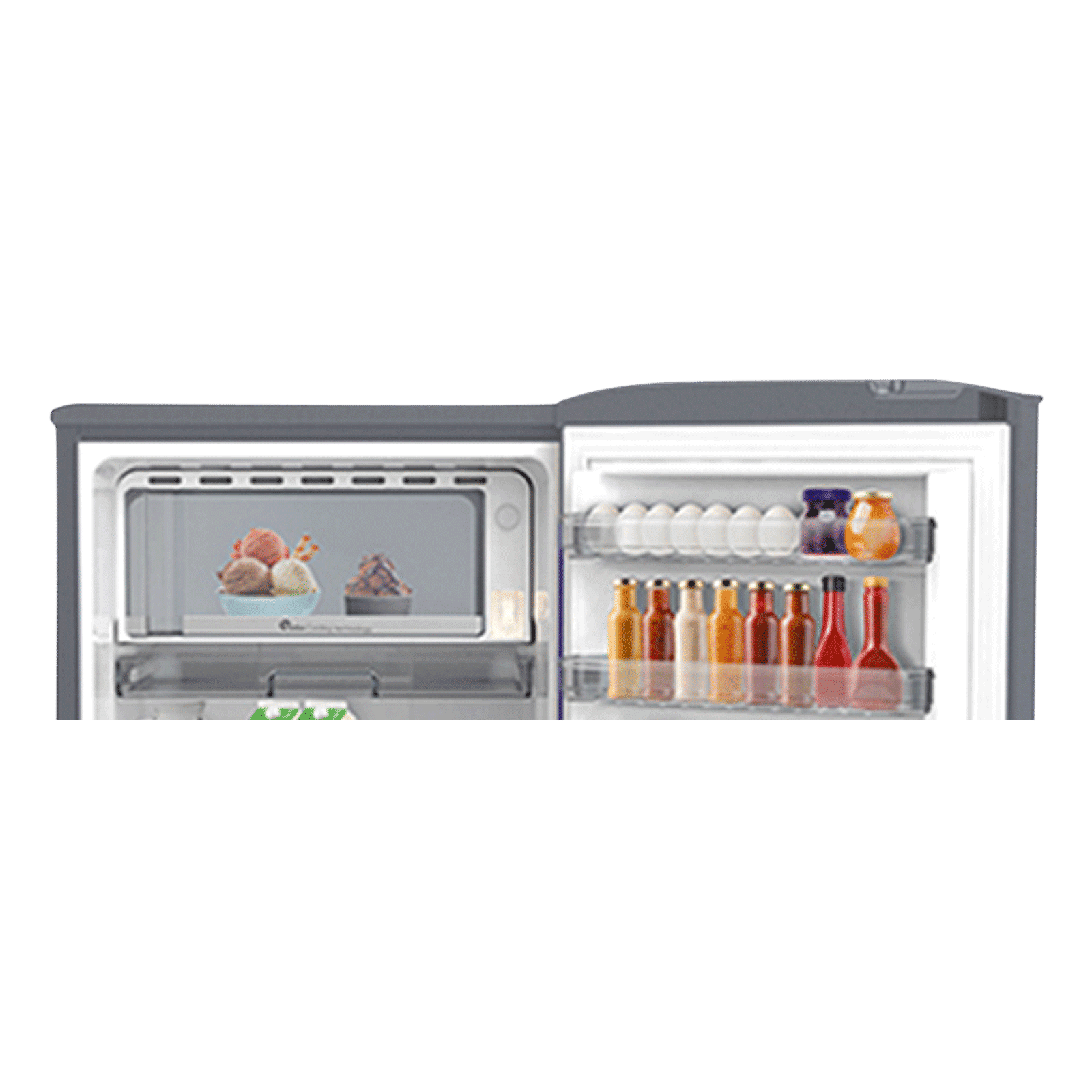 Godrej Edge Neo 192 Litres 4 Star Direct Cool Single Door Refrigerator with Turbo Cooling Technology (RD EDGE NEO 207D 43 THI, Jet Steel) Godrej Edge Neo 192 Litres 4 Star Direct Cool Single Door Refrigerator with Turbo Cooling Technology (RD EDGE NEO 207D 43 THI, Jet Steel)_5