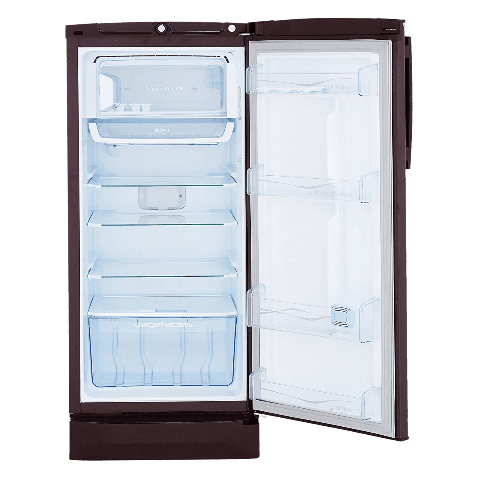 Godrej Edge Pro 190 Litres 3 Star Direct Cool Single Door Refrigerator with Anti-Bacterial Technology (RD EDGE PRO 205C 33 TAF, Zen Wine) Godrej Edge Pro 190 Litres 3 Star Direct Cool Single Door Refrigerator with Anti-Bacterial Technology (RD EDGE PRO 205C 33 TAF, Zen Wine)_4