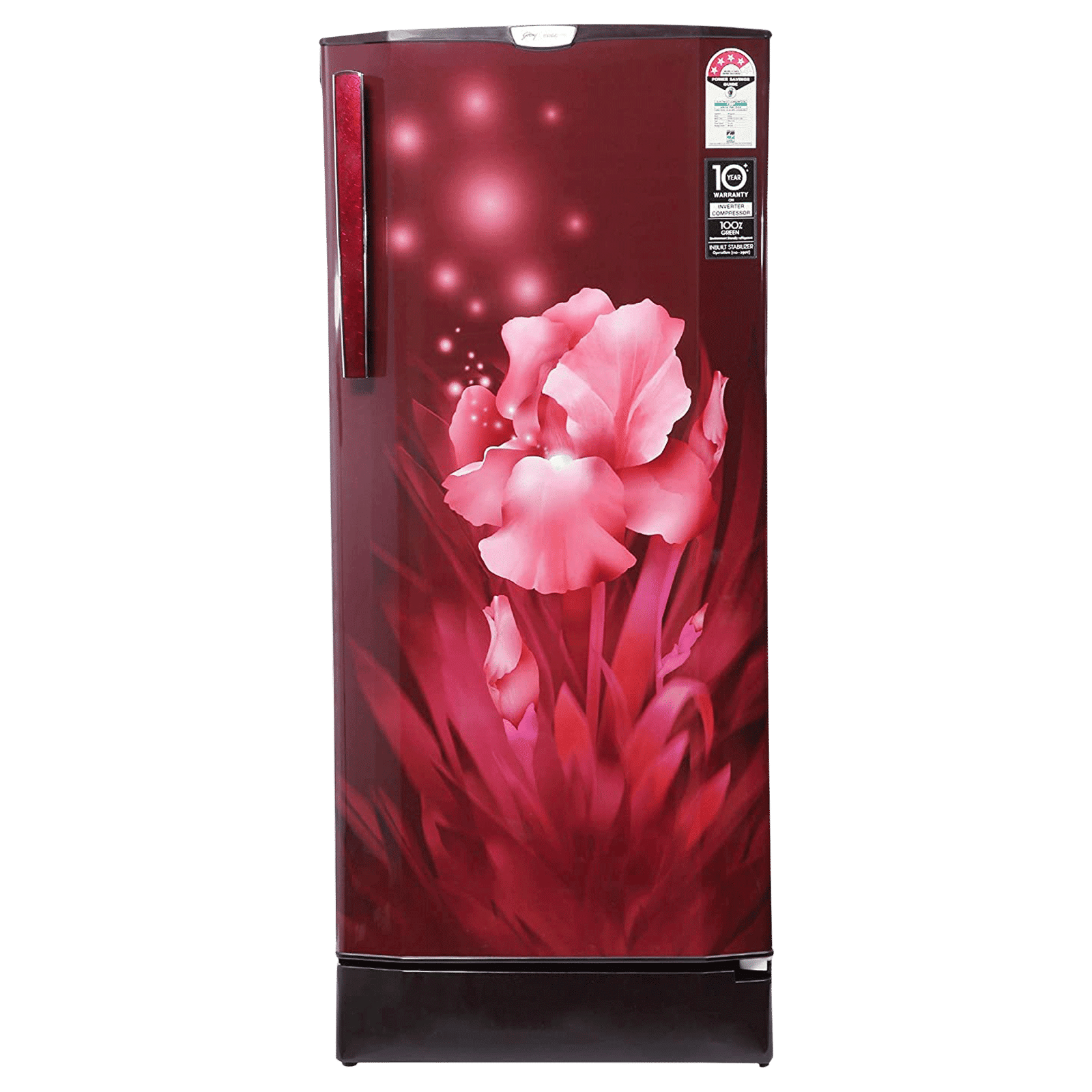 Godrej Edge Pro 210 Litres 4 Star Direct Cool Single Door Refrigerator with Anti Drip Chiller Technology (RD EDGE PRO 225D 43 TAI, Aqua Wine) Godrej Edge Pro 210 Litres 4 Star Direct Cool Single Door Refrigerator with Anti Drip Chiller Technology (RD EDGE PRO 225D 43 TAI, Aqua Wine)_1