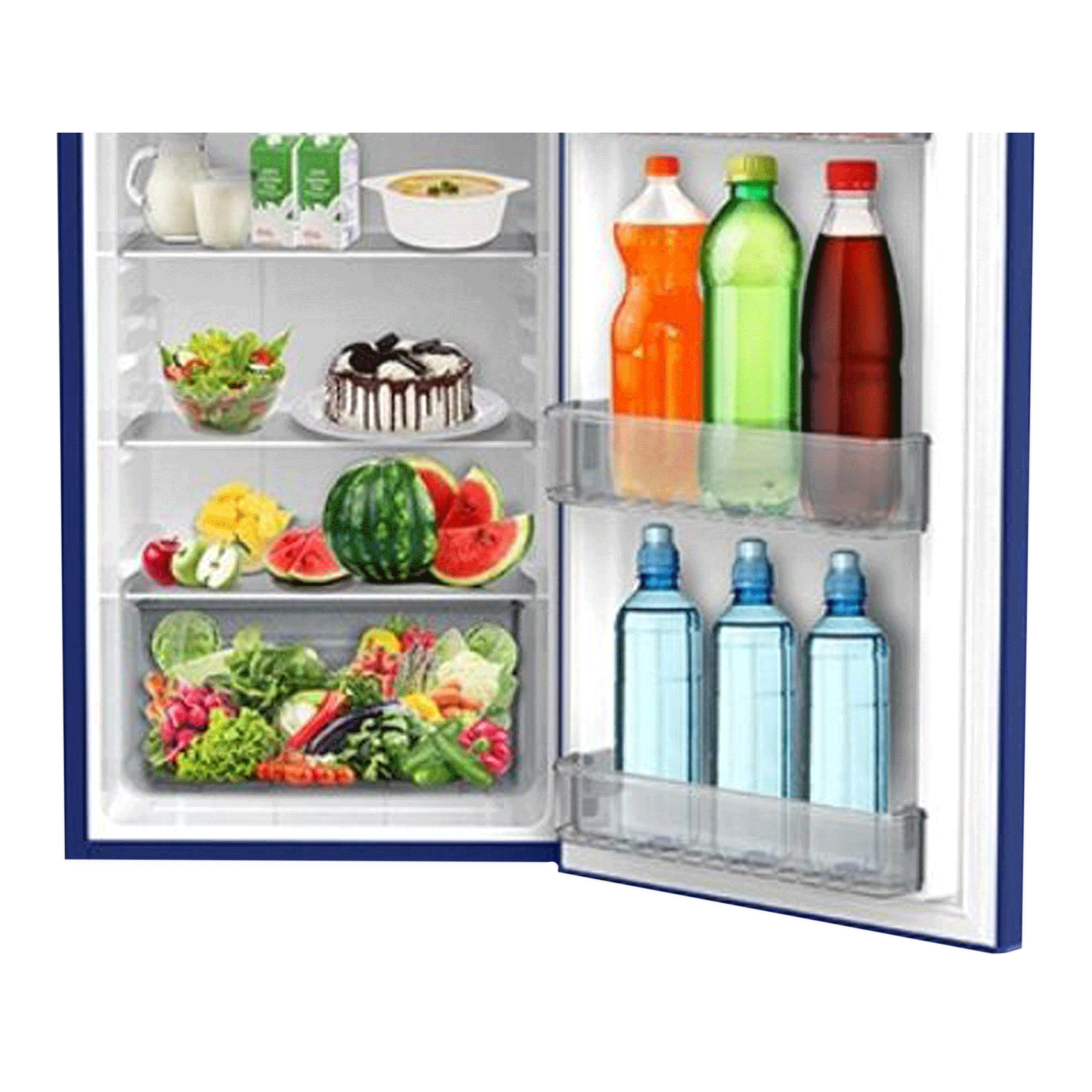 Godrej Edge Rio 192 Litres 4 Star Direct Cool Single Door Refrigerator with Turbo Cooling Technology (RD EDGE RIO 207D 43 THI, Aqua Blue) Godrej Edge Rio 192 Litres 4 Star Direct Cool Single Door Refrigerator with Turbo Cooling Technology (RD EDGE RIO 207D 43 THI, Aqua Blue)_4