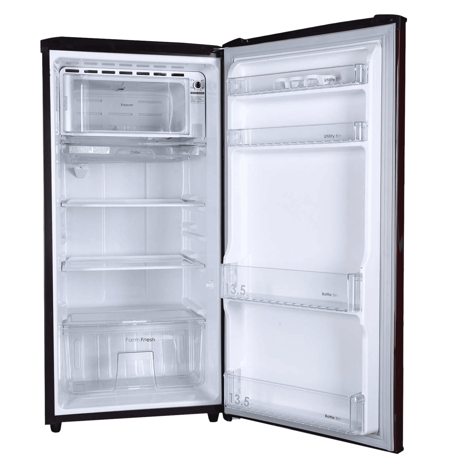 Godrej Edge Rio 192 Litres 4 Star Direct Cool Single Door Refrigerator with Turbo Cooling Technology (RD EDGE RIO 207D 43 THI, Zen Blue)_4