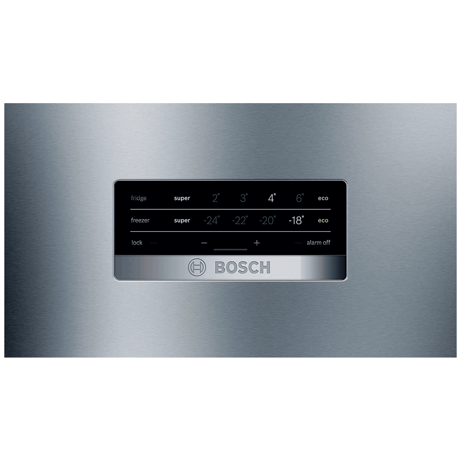 BOSCH Series 4 505 Litres 2 Star Frost Free Double Door Bottom Mount Refrigerator with Temperature Display (KGN56XI40I, Inox) BOSCH Series 4 505 Litres 2 Star Frost Free Double Door Bottom Mount Refrigerator with Temperature Display (KGN56XI40I, Inox)_6