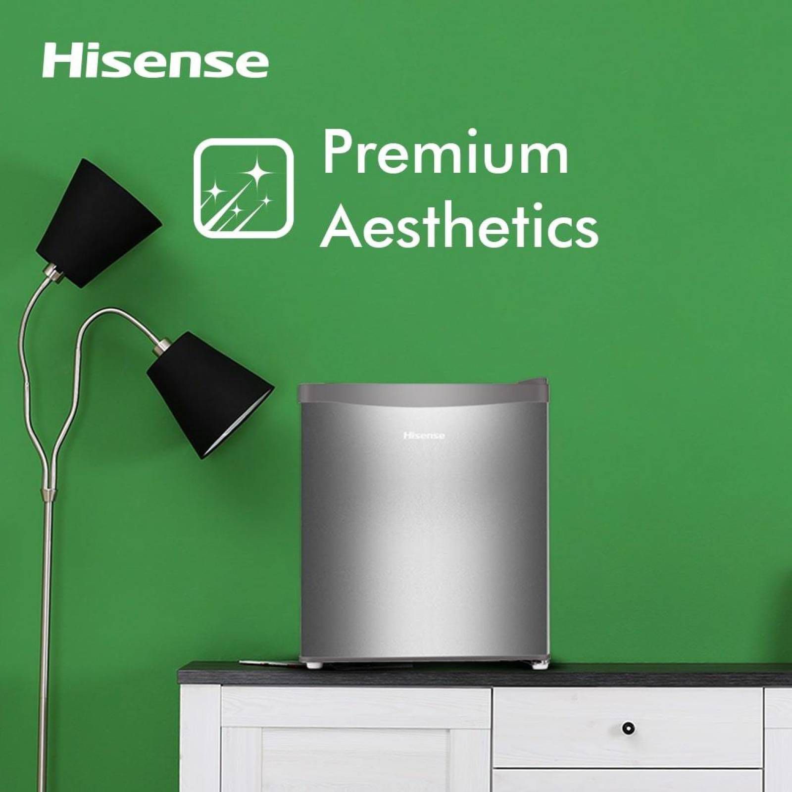 Hisense 44 Litres 1 Star Direct Cool Single Door Refrigerator with Stabilizer Free Operation (RR60D4ASB1, Silver)_8