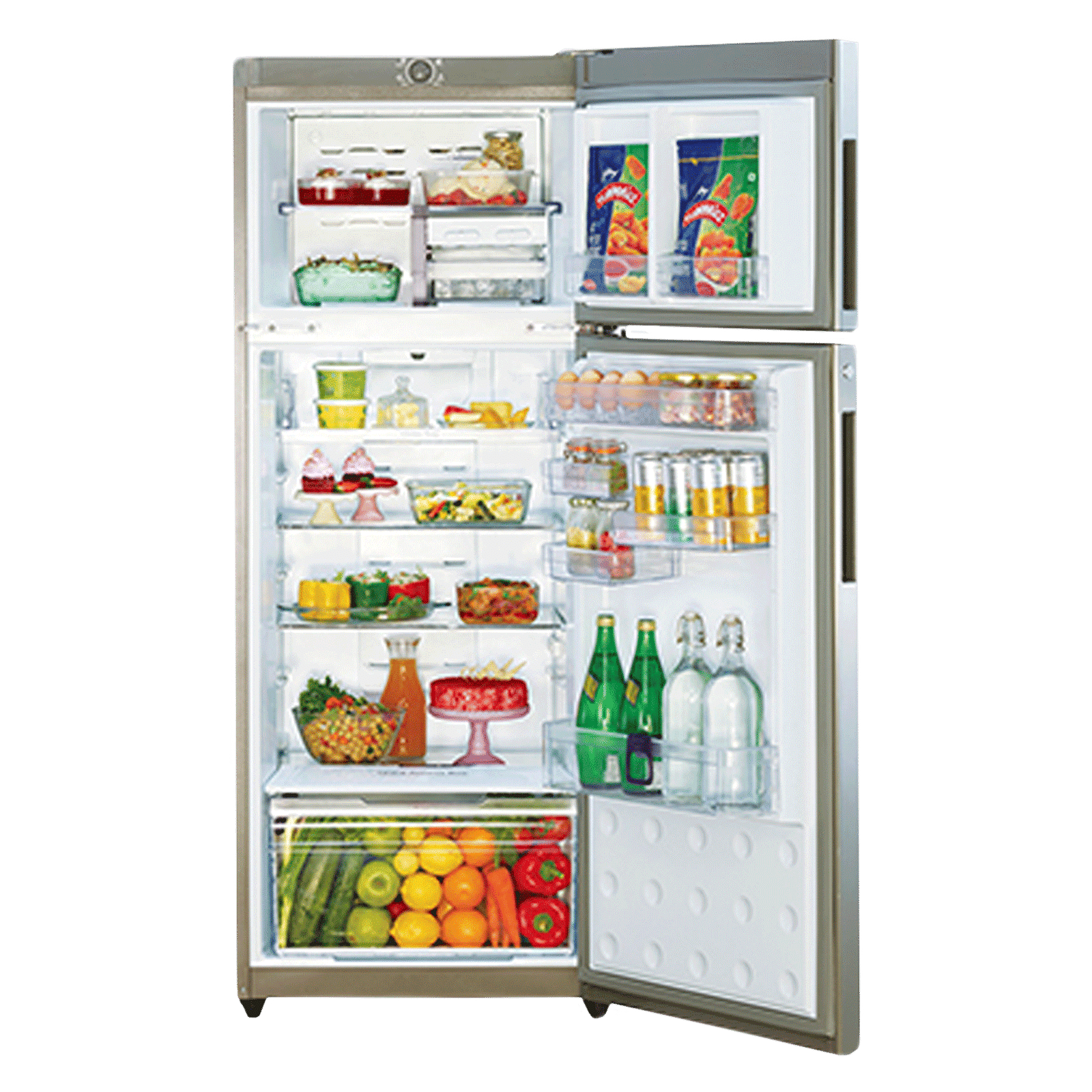 Godrej Eon Vibe 290 Litres 2 Star Frost Free Double Door Convertible Refrigerator with Cool Shower Technology (RT EON VIBE 306B 25 HCF, Silky Wine) Godrej Eon Vibe 290 Litres 2 Star Frost Free Double Door Convertible Refrigerator with Cool Shower Technology (RT EON VIBE 306B 25 HCF, Silky Wine)_3