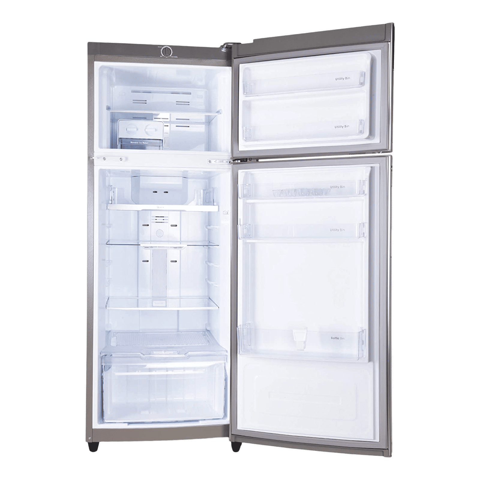 Godrej Eon Vibe 308 Litres 2 Star Frost Free Double Door Convertible Refrigerator with Patented Cool Shower Technology (RT EON VIBE 346B, Matte Black) Godrej Eon Vibe 308 Litres 2 Star Frost Free Double Door Convertible Refrigerator with Patented Cool Shower Technology (RT EON VIBE 346B, Matte Black)_5