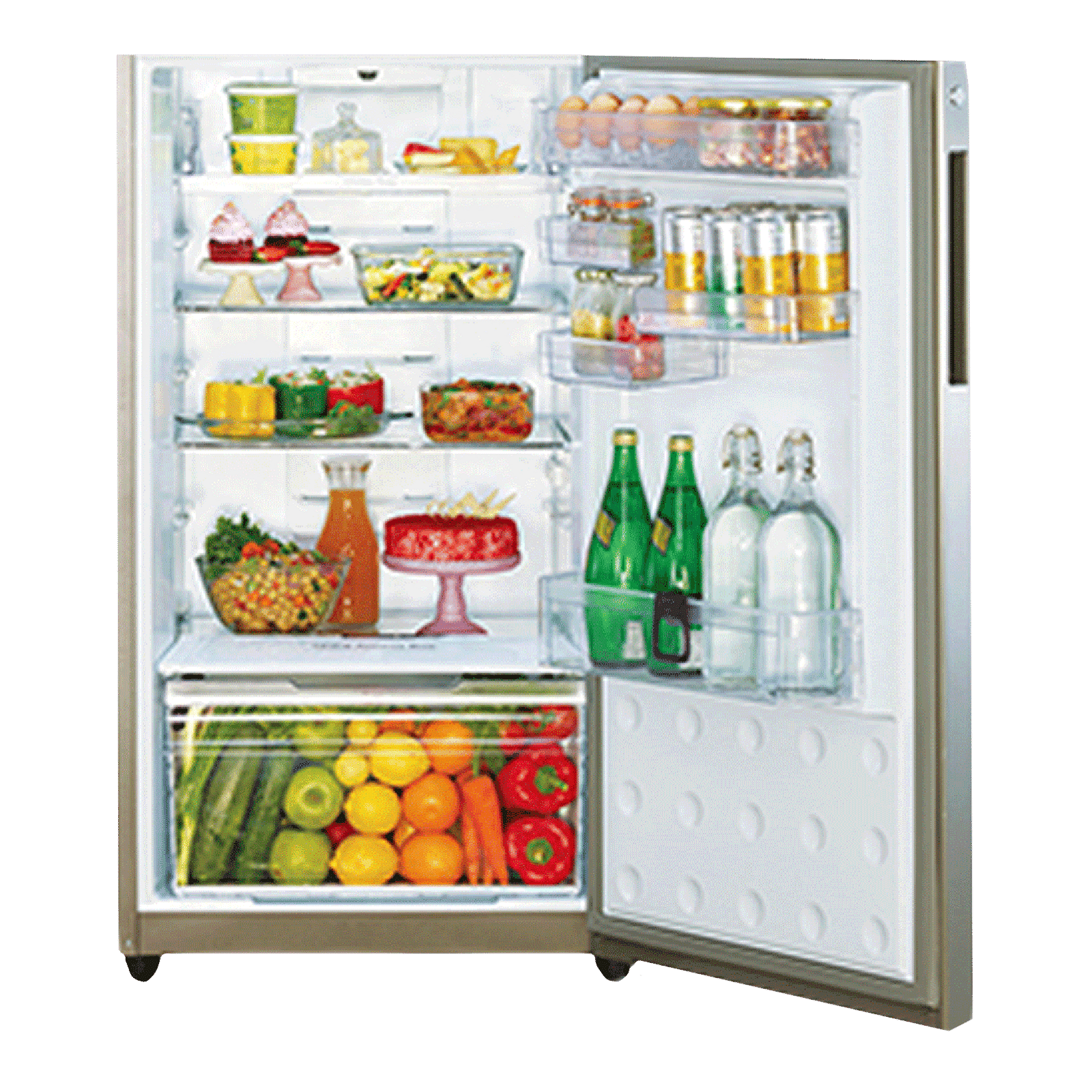 Godrej Eon Vibe 330 Litres 2 Star Frost Free Double Door Convertible Refrigerator with Cool Shower Technology (RT EON VIBE 366B 25 HCIT, Steel Rush) Godrej Eon Vibe 330 Litres 2 Star Frost Free Double Door Convertible Refrigerator with Cool Shower Technology (RT EON VIBE 366B 25 HCIT, Steel Rush)_10