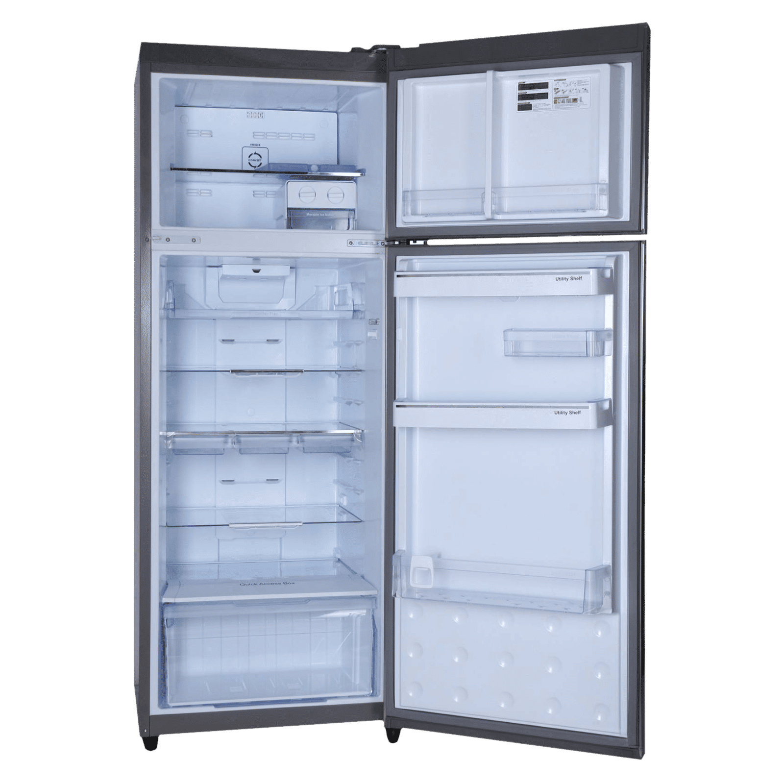 Godrej Eon Vibe 330 Litres 2 Star Frost Free Double Door Convertible Refrigerator with Cool Shower Technology (RT EON VIBE 366B 25 HCIT, Steel Rush) Godrej Eon Vibe 330 Litres 2 Star Frost Free Double Door Convertible Refrigerator with Cool Shower Technology (RT EON VIBE 366B 25 HCIT, Steel Rush)_6