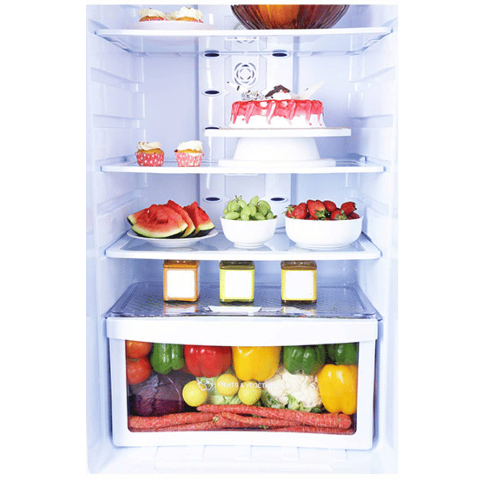 Godrej Eon 260 Litres 2 Star Frost Free Double Door Refrigerator with Uniform Cooling Technology (RT EON 275B 25 HI, Aqua Blue)_3