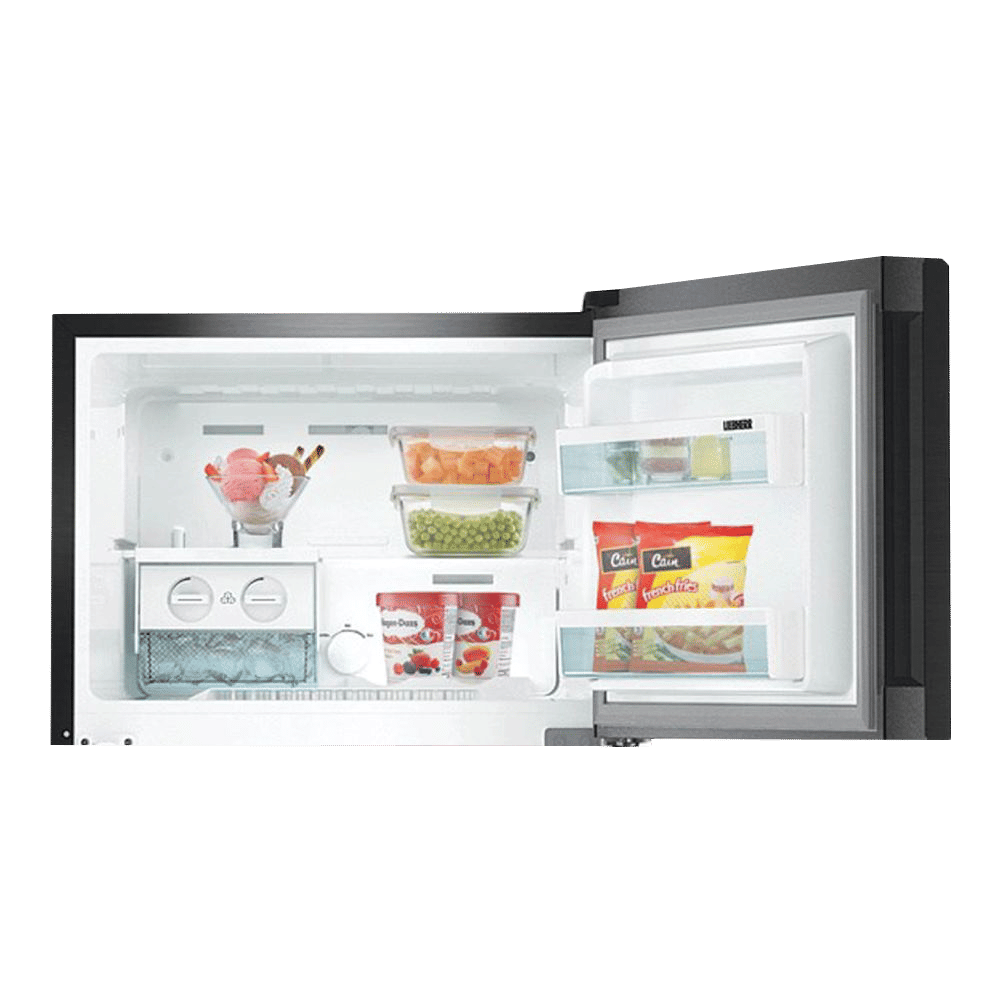 LIEBHERR 265 Litres 2 Star Frost Free Double Door Refrigerator with Forced Air Cooling (TCBS 2630, Black Steel) LIEBHERR 265 Litres 2 Star Frost Free Double Door Refrigerator with Forced Air Cooling (TCBS 2630, Black Steel)_8